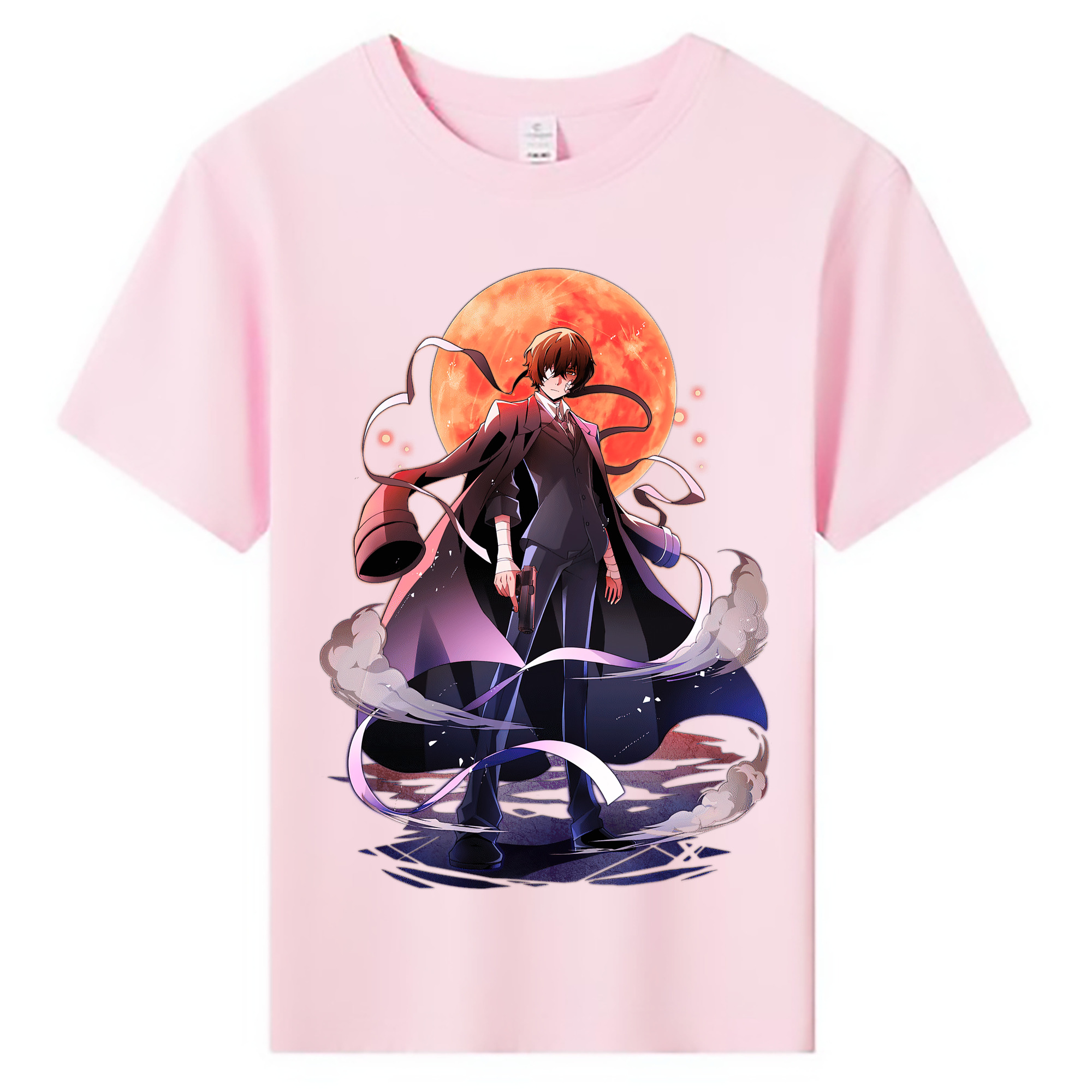 （画像用） 文豪ストレイドッグス Bungo Stray Dogs 綿100％キッズTシャツ（フロントプリント）