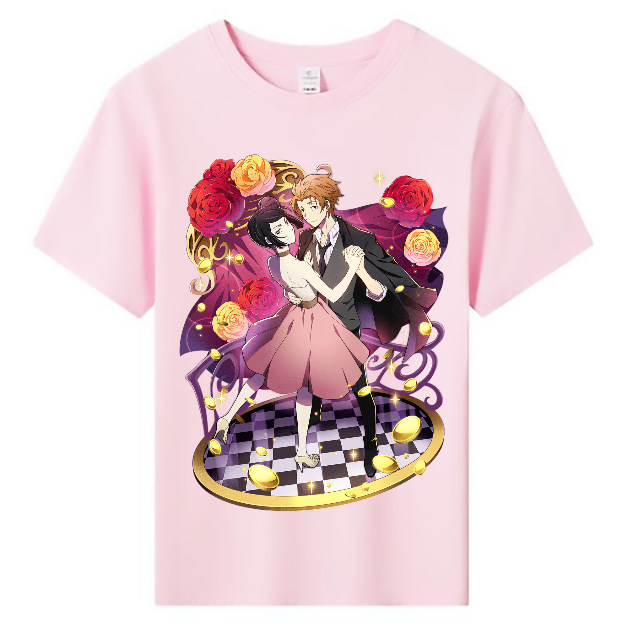 （画像用） 文豪ストレイドッグス Bungo Stray Dogs 綿100％キッズTシャツ（フロントプリント）