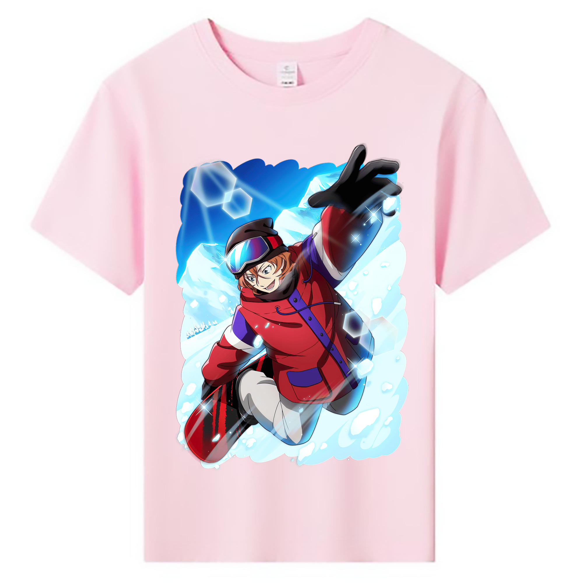（画像用） 文豪ストレイドッグス Bungo Stray Dogs 綿100％キッズTシャツ（フロントプリント）