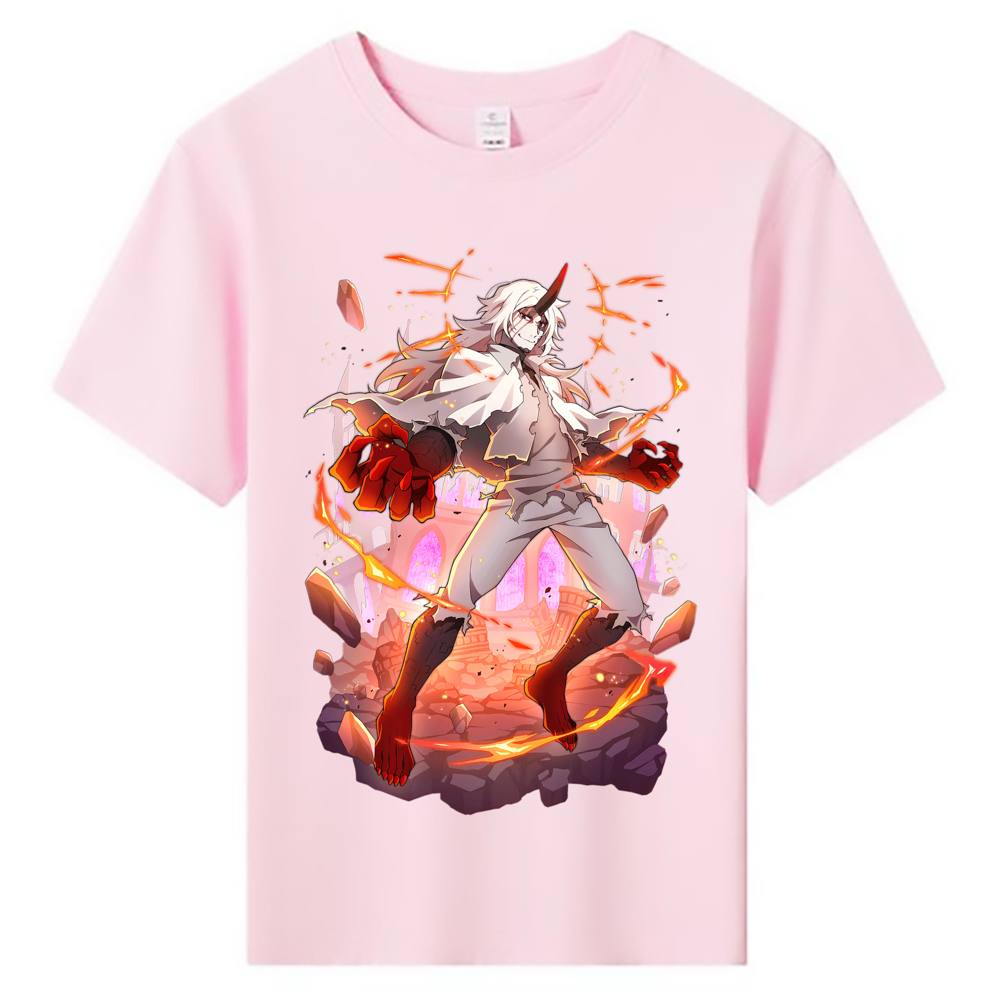 （画像用） 文豪ストレイドッグス Bungo Stray Dogs 綿100％キッズTシャツ（フロントプリント）