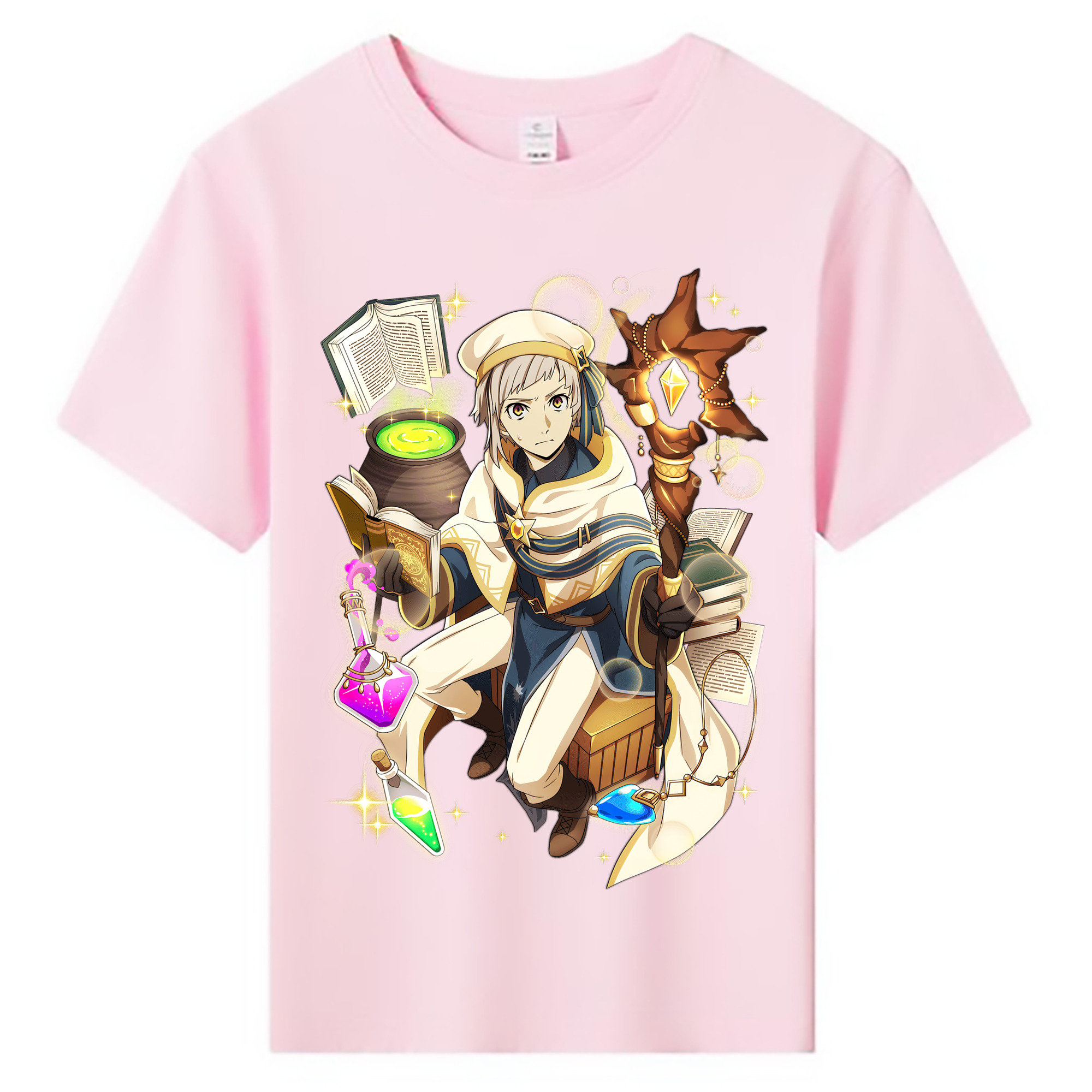 （画像用） 文豪ストレイドッグス Bungo Stray Dogs 綿100％キッズTシャツ（フロントプリント）
