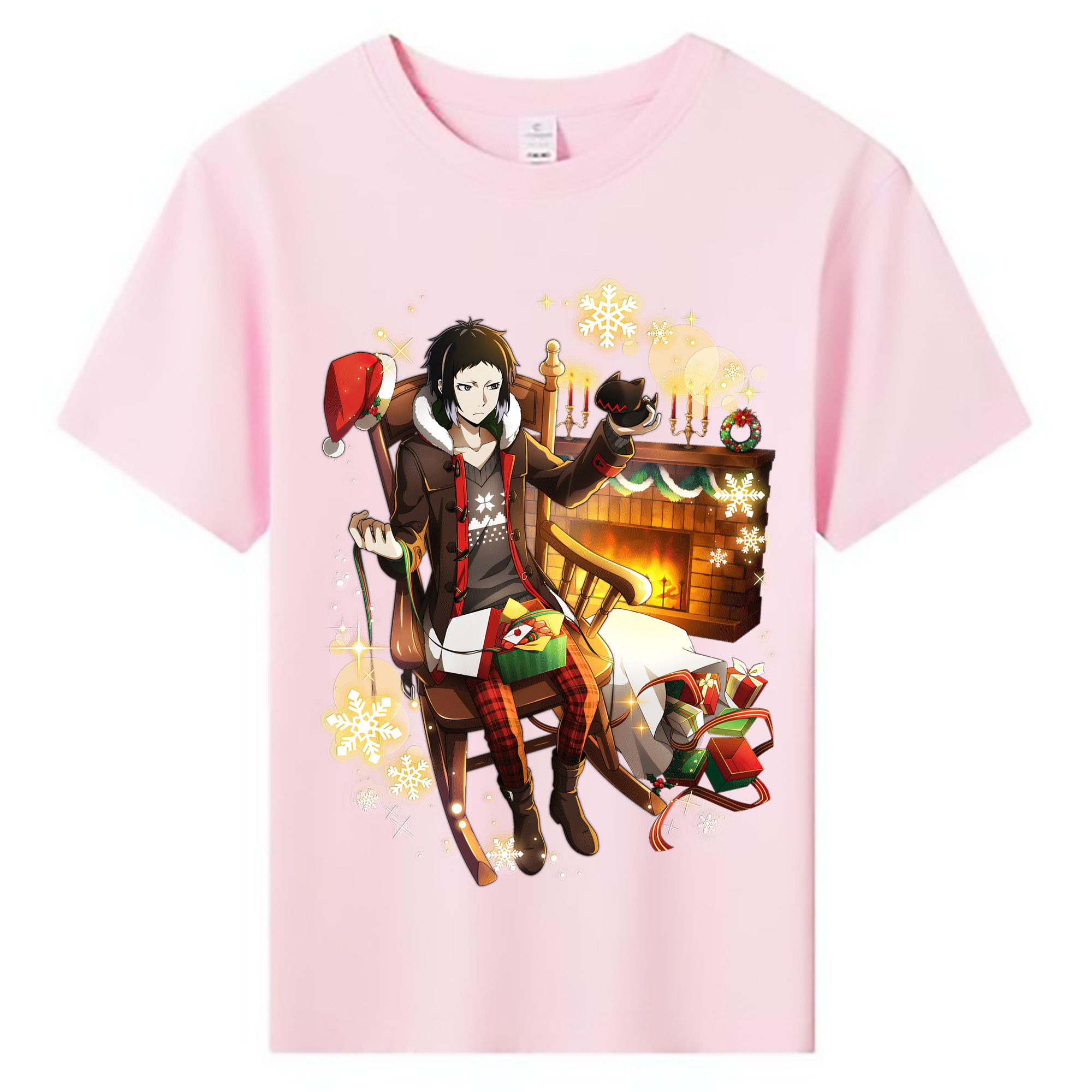 （画像用） 文豪ストレイドッグス Bungo Stray Dogs 綿100％キッズTシャツ（フロントプリント）