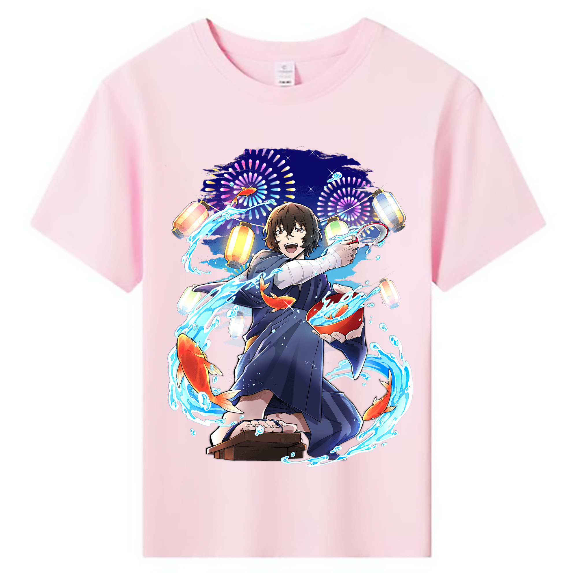 （画像用） 文豪ストレイドッグス Bungo Stray Dogs 綿100％キッズTシャツ（フロントプリント）