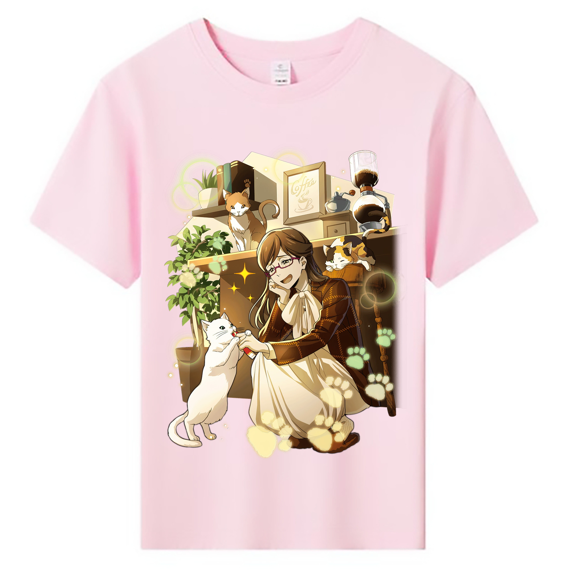 （画像用） 文豪ストレイドッグス Bungo Stray Dogs 綿100％キッズTシャツ（フロントプリント）