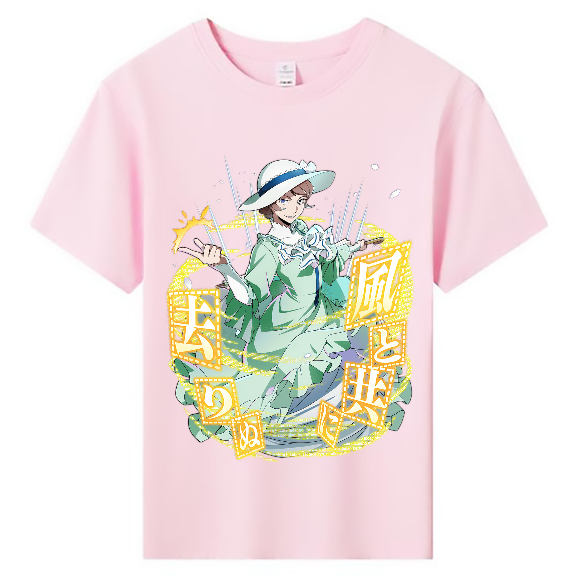 （画像用） 文豪ストレイドッグス Bungo Stray Dogs 綿100％キッズTシャツ（フロントプリント）
