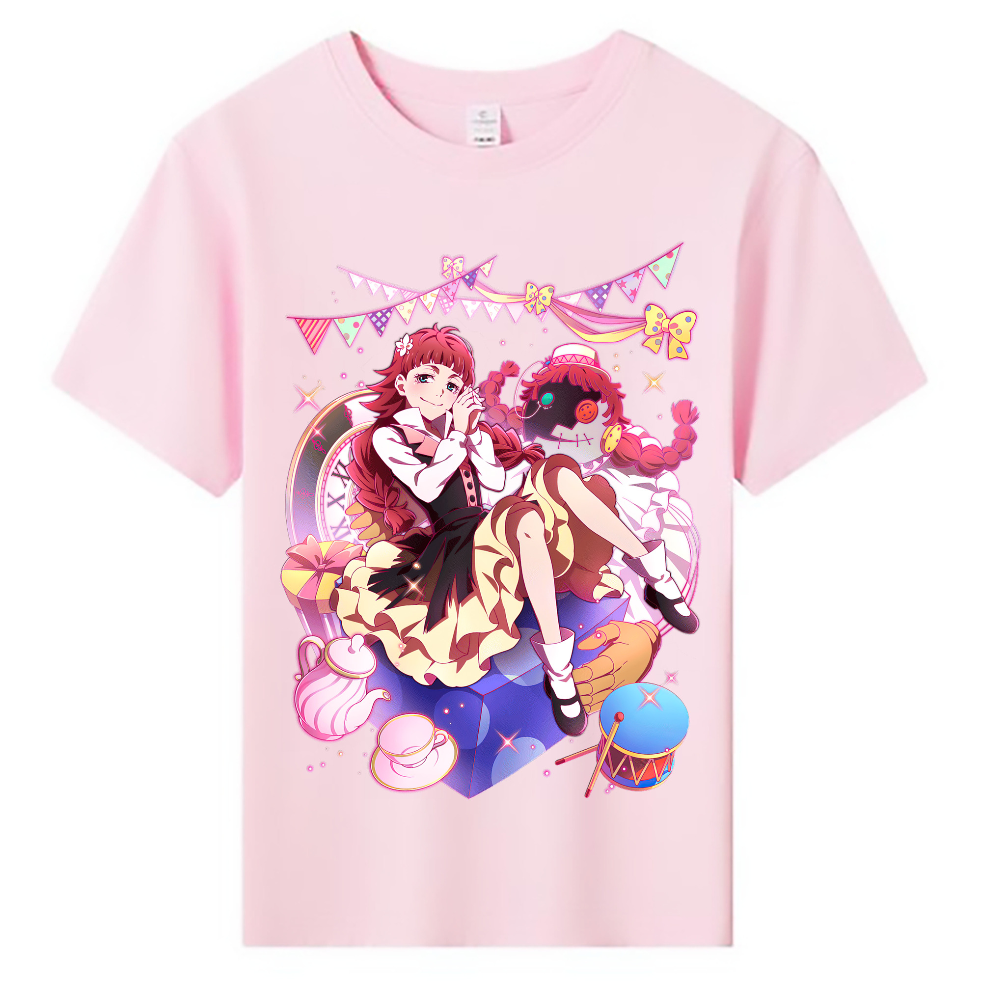 （画像用） 文豪ストレイドッグス Bungo Stray Dogs 綿100％キッズTシャツ（フロントプリント）
