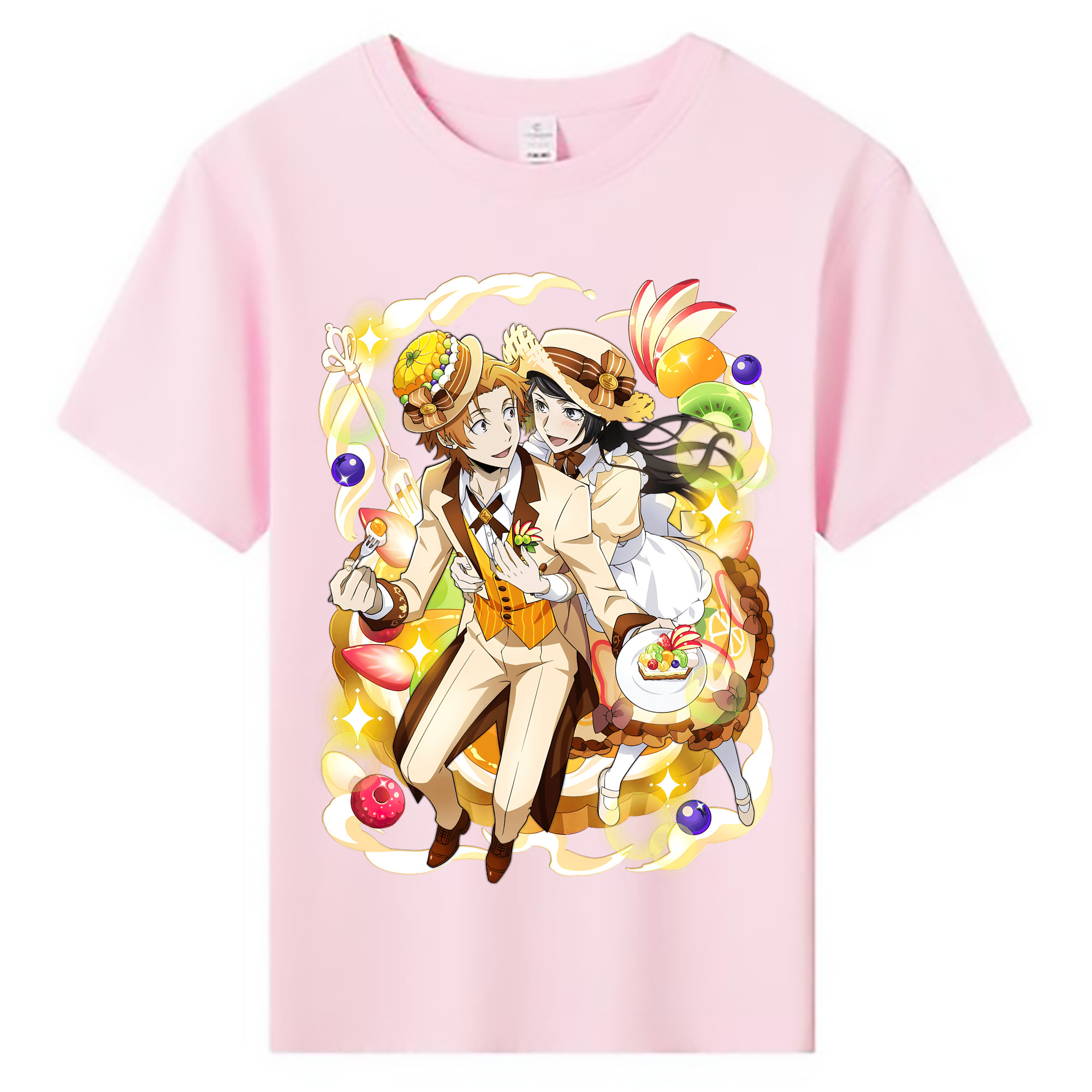 （画像用） 文豪ストレイドッグス Bungo Stray Dogs 綿100％キッズTシャツ（フロントプリント）