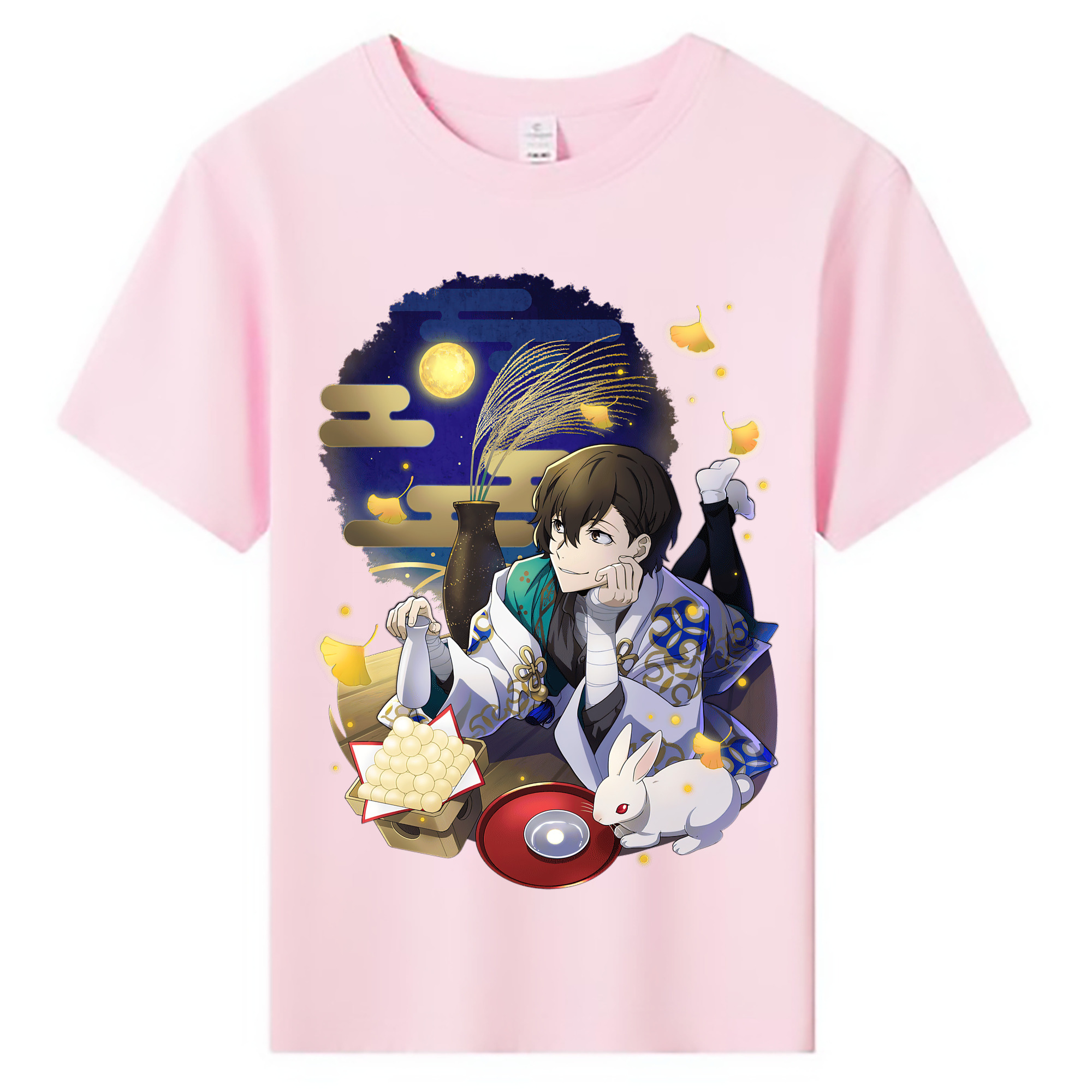 （画像用） 文豪ストレイドッグス Bungo Stray Dogs 綿100％キッズTシャツ（フロントプリント）