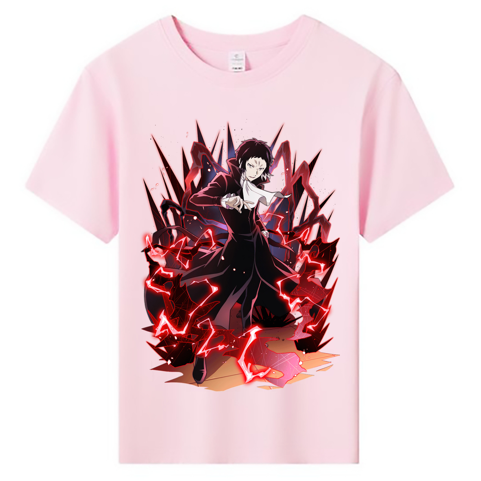 （画像用） 文豪ストレイドッグス Bungo Stray Dogs 綿100％キッズTシャツ（フロントプリント）