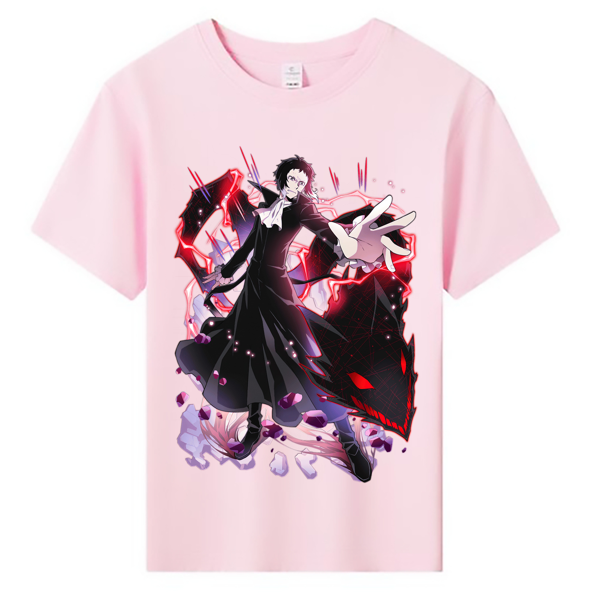 （画像用） 文豪ストレイドッグス Bungo Stray Dogs 綿100％キッズTシャツ（フロントプリント）