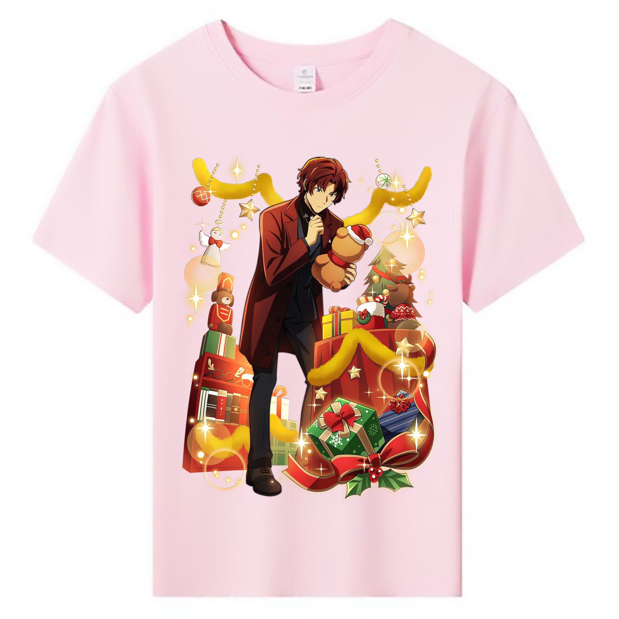 （画像用） 文豪ストレイドッグス Bungo Stray Dogs 綿100％キッズTシャツ（フロントプリント）