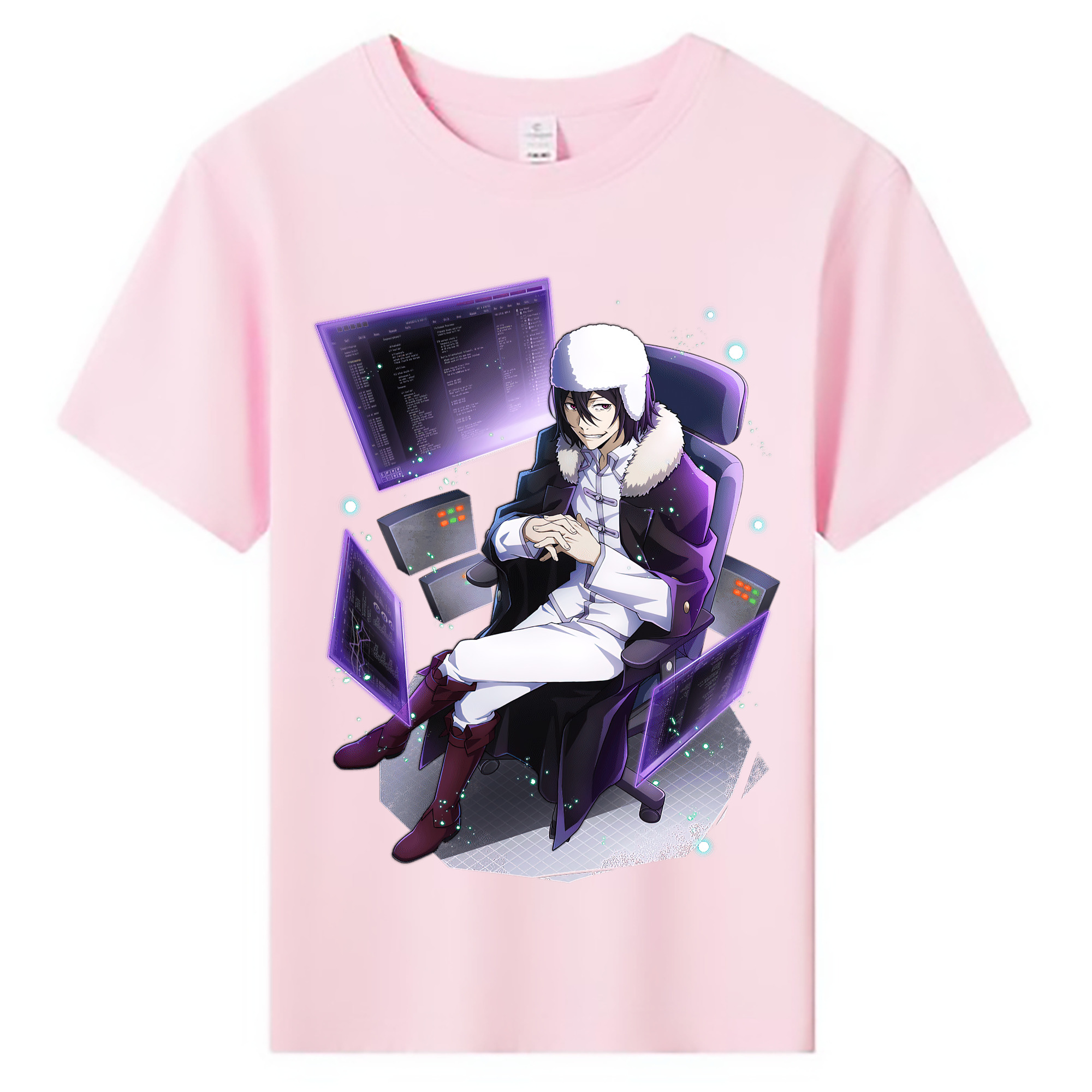 （画像用） 文豪ストレイドッグス Bungo Stray Dogs 綿100％キッズTシャツ（フロントプリント）
