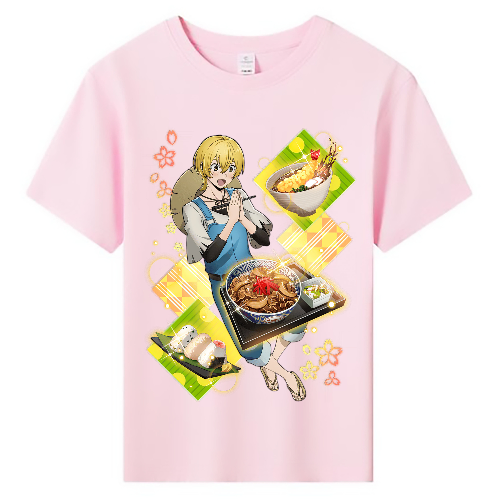 （画像用） 文豪ストレイドッグス Bungo Stray Dogs 綿100％キッズTシャツ（フロントプリント）