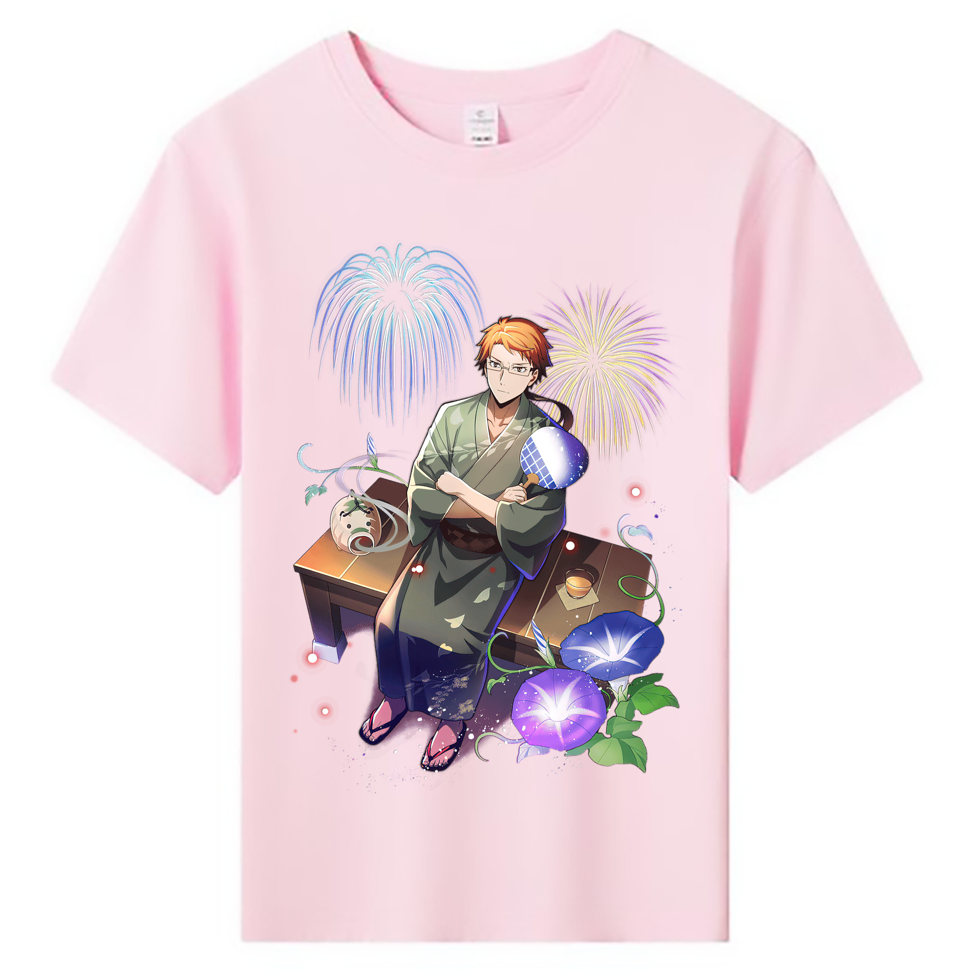 （画像用） 文豪ストレイドッグス Bungo Stray Dogs 綿100％キッズTシャツ（フロントプリント）