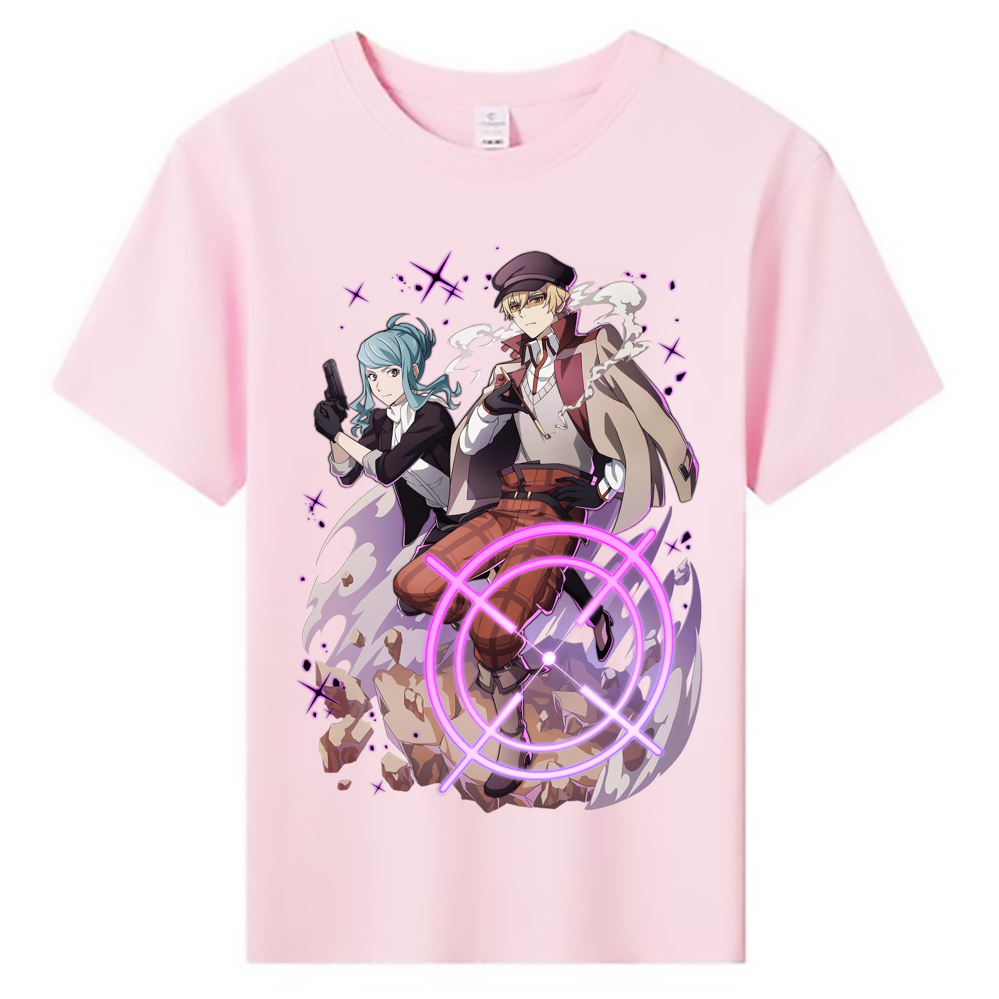 （画像用） 文豪ストレイドッグス Bungo Stray Dogs 綿100％キッズTシャツ（フロントプリント）