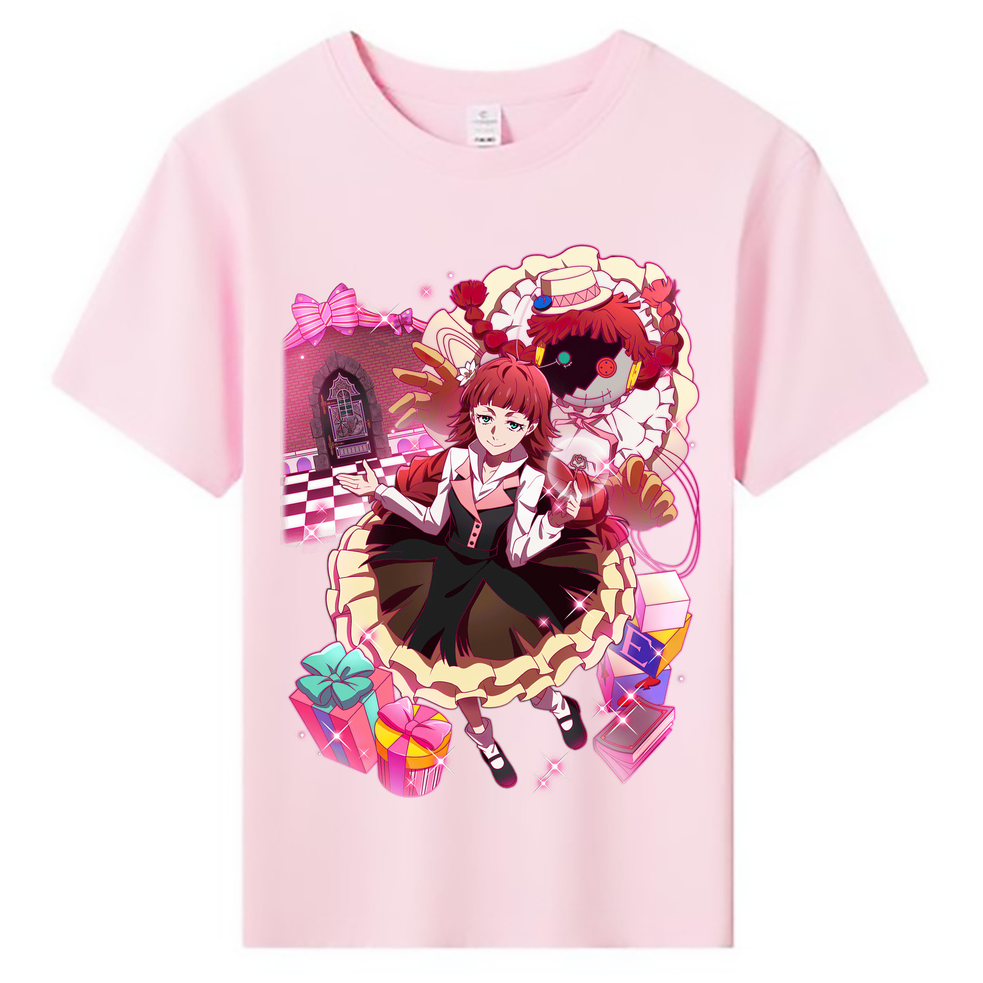 （画像用） 文豪ストレイドッグス Bungo Stray Dogs 綿100％キッズTシャツ（フロントプリント）