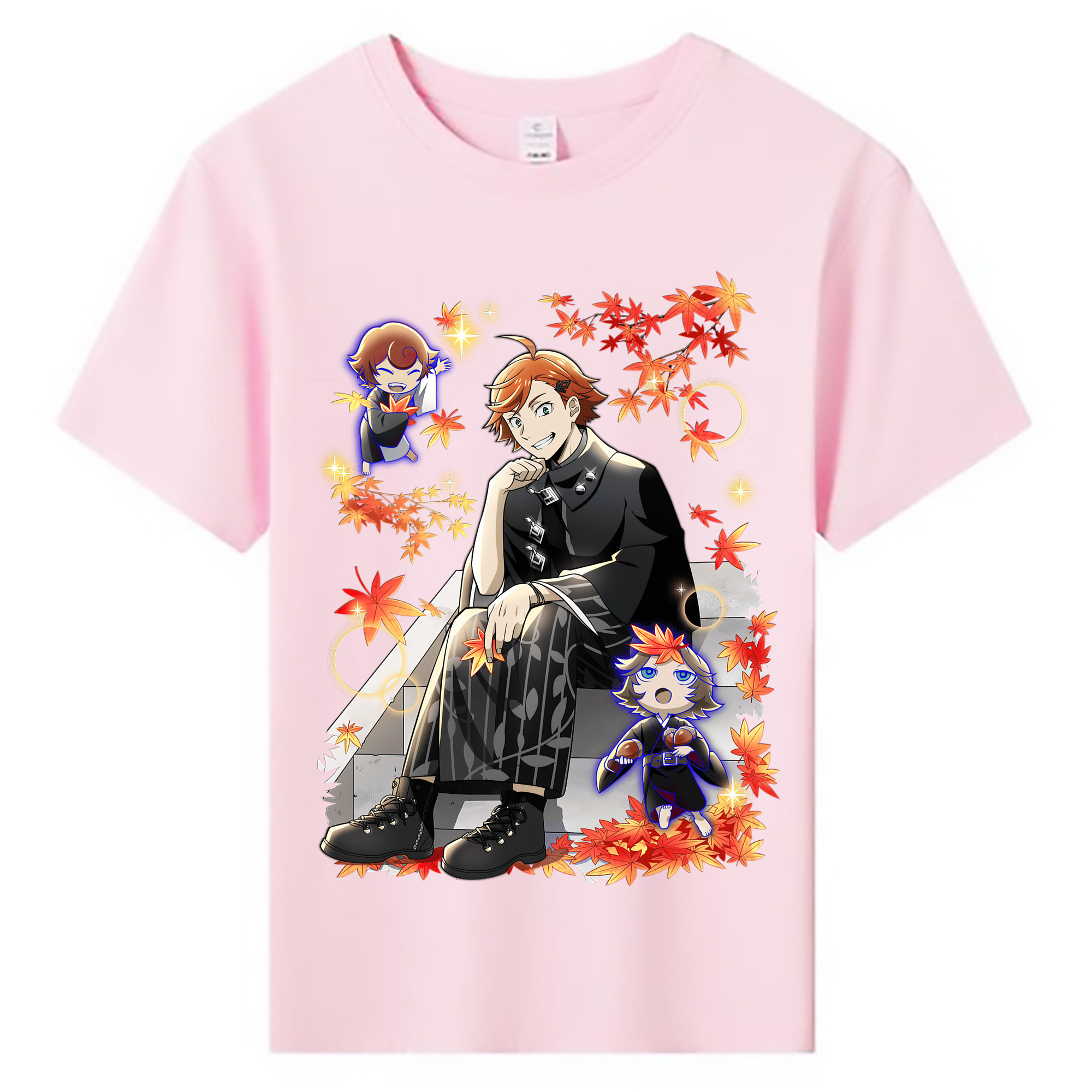 （画像用） 文豪ストレイドッグス Bungo Stray Dogs 綿100％キッズTシャツ（フロントプリント）