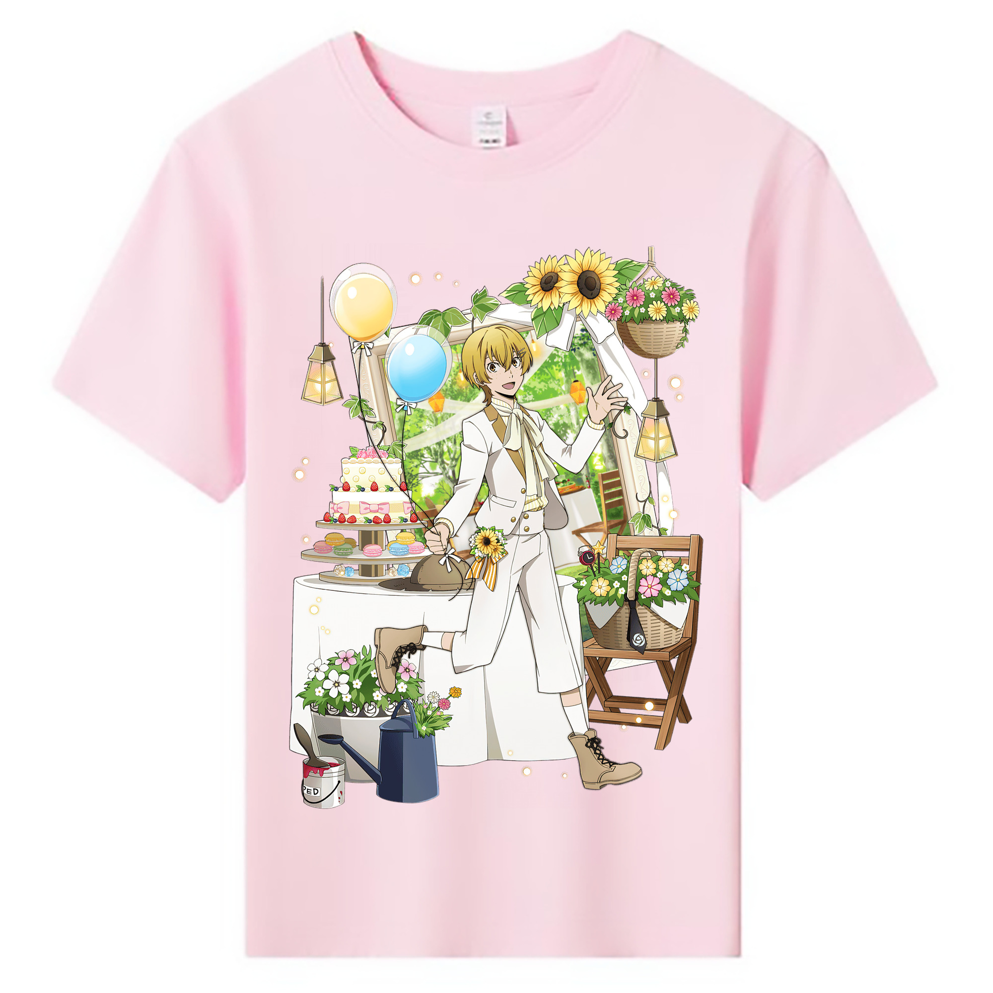 （画像用） 文豪ストレイドッグス Bungo Stray Dogs 綿100％キッズTシャツ（フロントプリント）