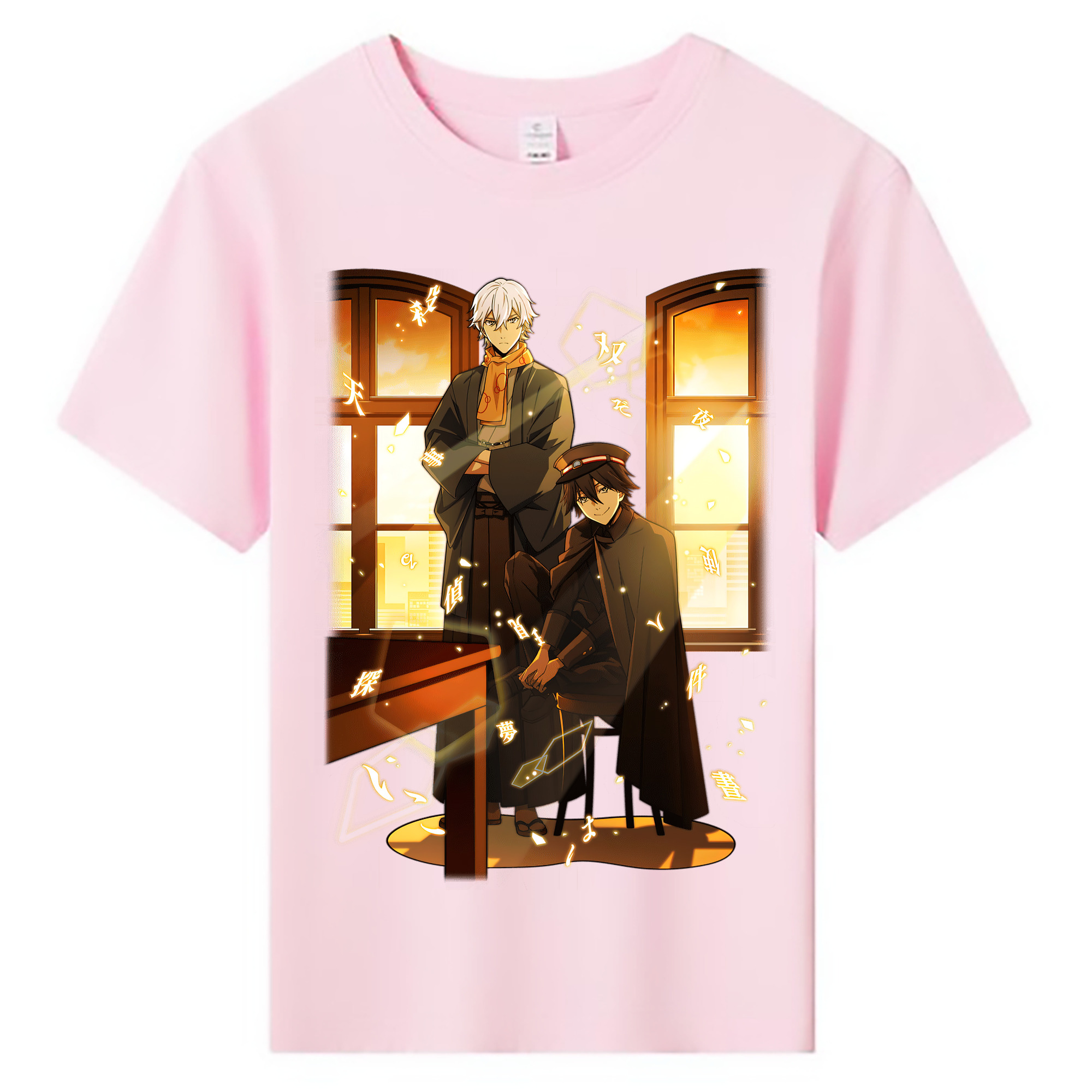 （画像用） 文豪ストレイドッグス Bungo Stray Dogs 綿100％キッズTシャツ（フロントプリント）
