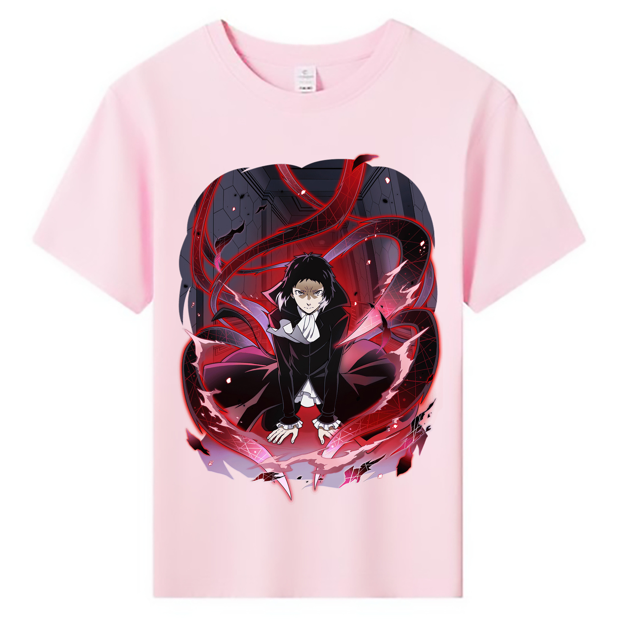 （画像用） 文豪ストレイドッグス Bungo Stray Dogs 綿100％キッズTシャツ（フロントプリント）