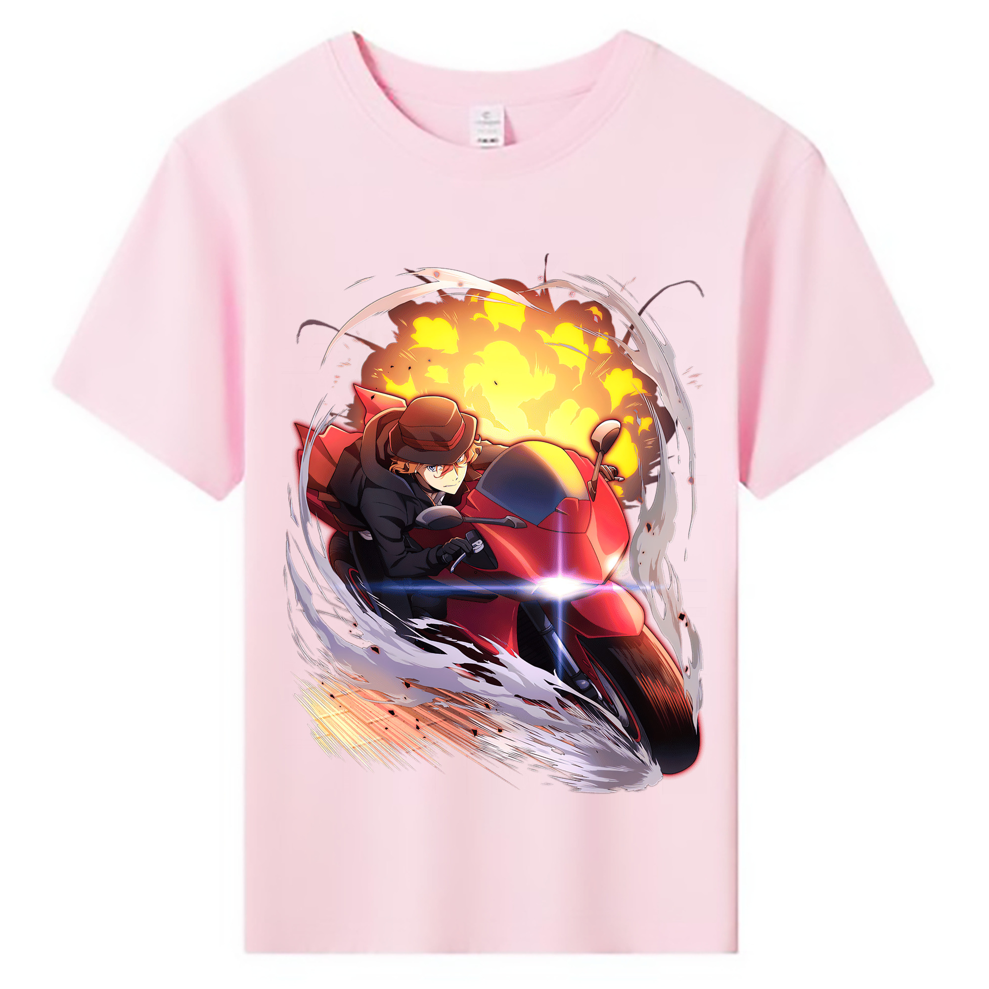 （画像用） 文豪ストレイドッグス Bungo Stray Dogs 綿100％キッズTシャツ（フロントプリント）