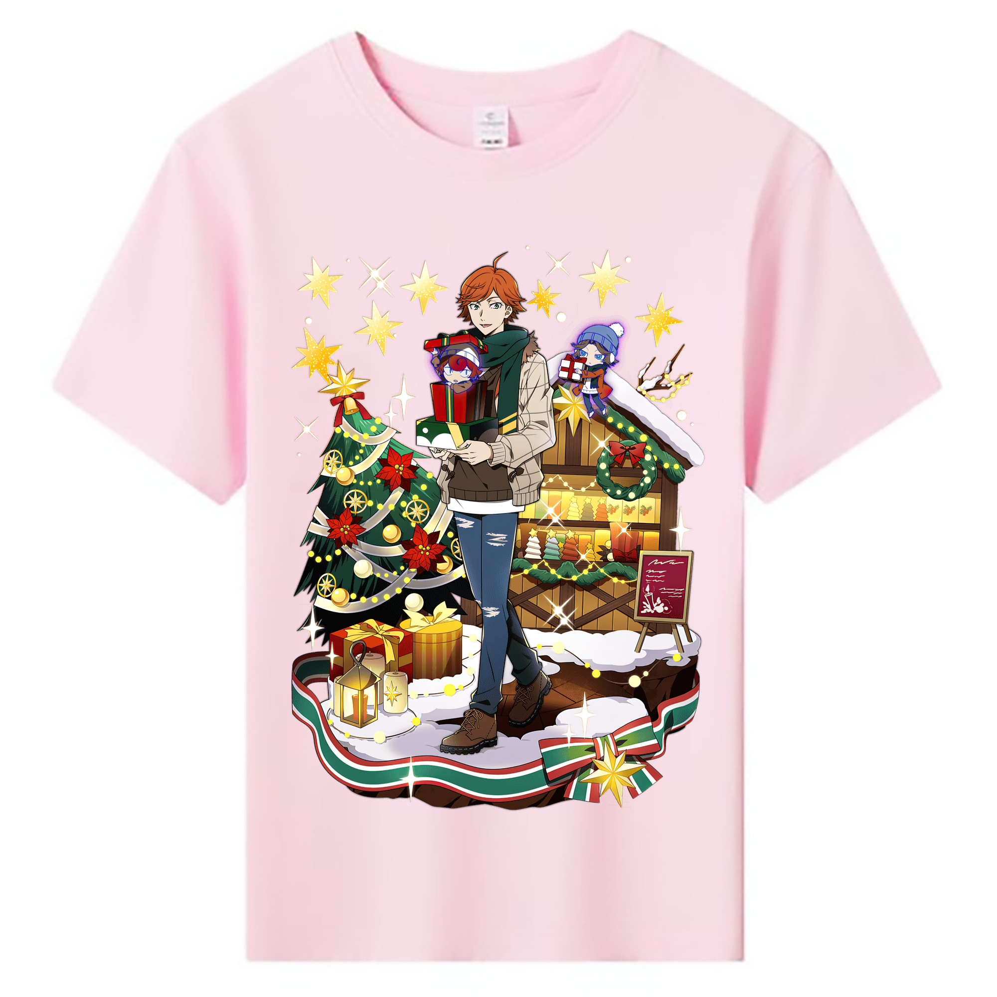 （画像用） 文豪ストレイドッグス Bungo Stray Dogs 綿100％キッズTシャツ（フロントプリント）