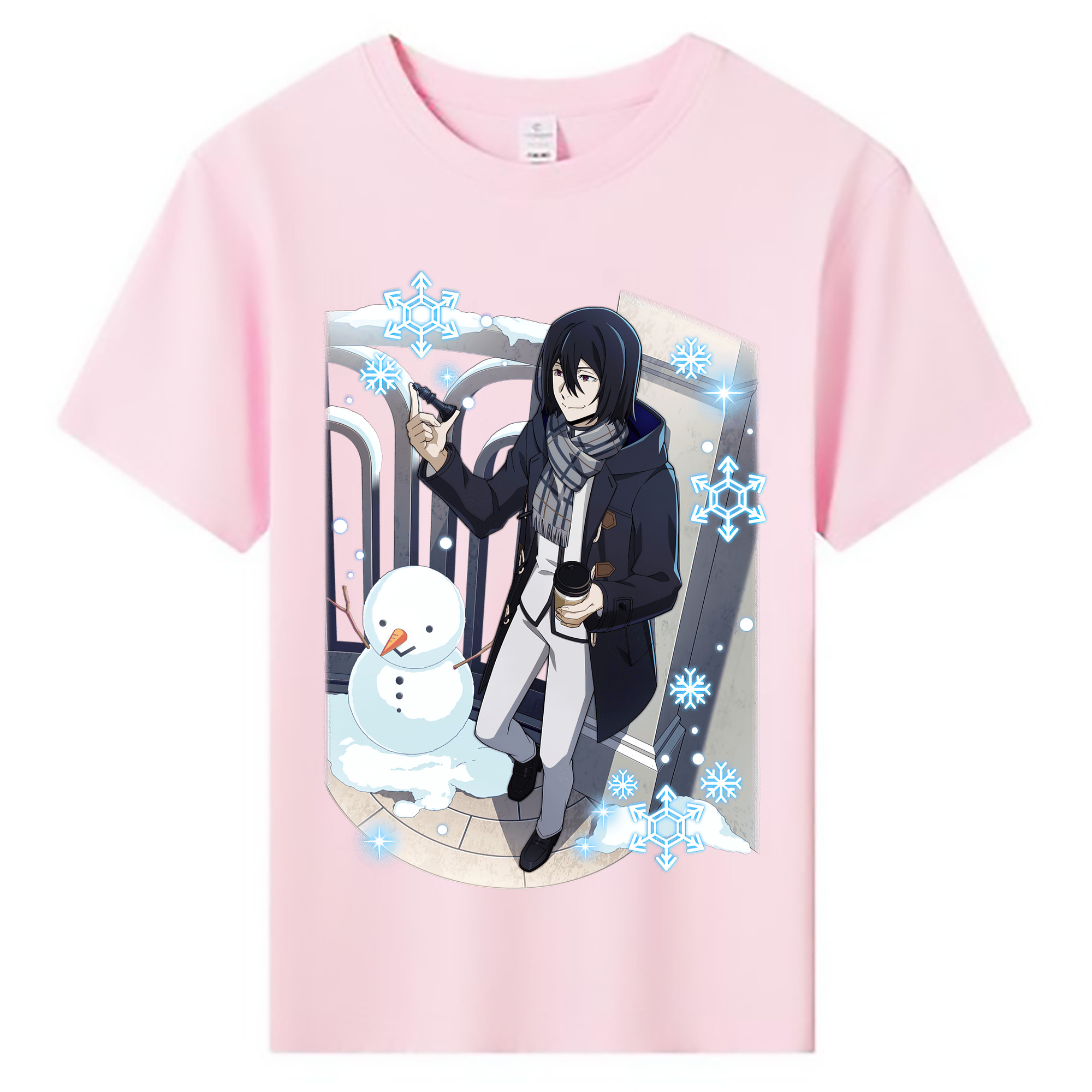 （画像用） 文豪ストレイドッグス Bungo Stray Dogs 綿100％キッズTシャツ（フロントプリント）