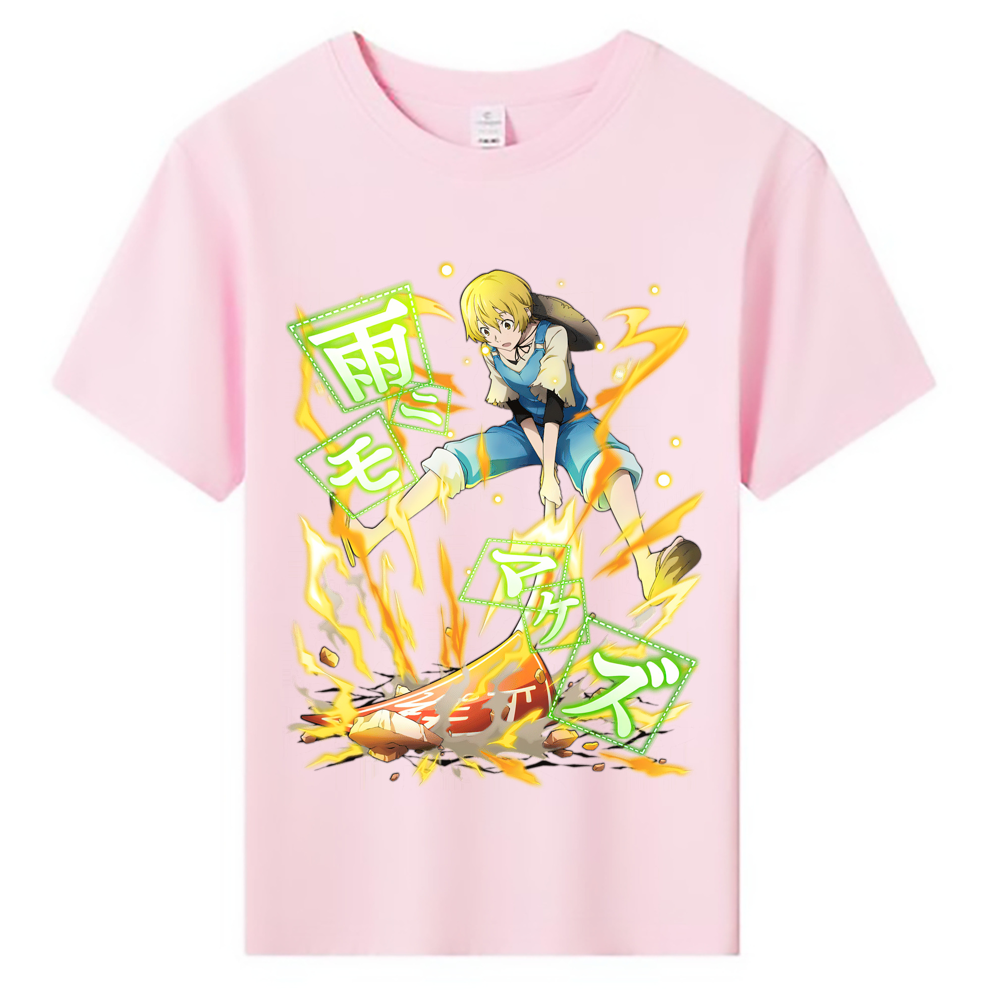 （画像用） 文豪ストレイドッグス Bungo Stray Dogs 綿100％キッズTシャツ（フロントプリント）