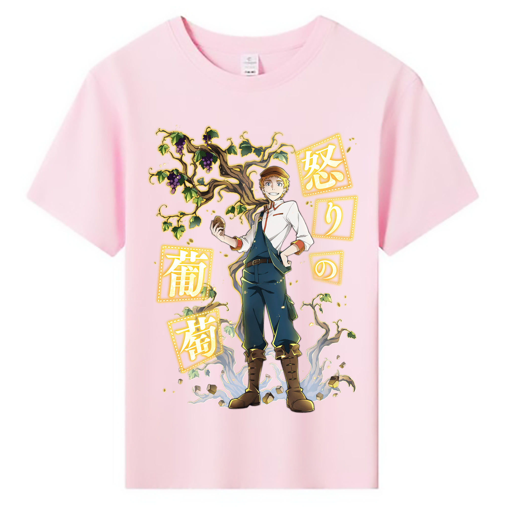 （画像用） 文豪ストレイドッグス Bungo Stray Dogs 綿100％キッズTシャツ（フロントプリント）
