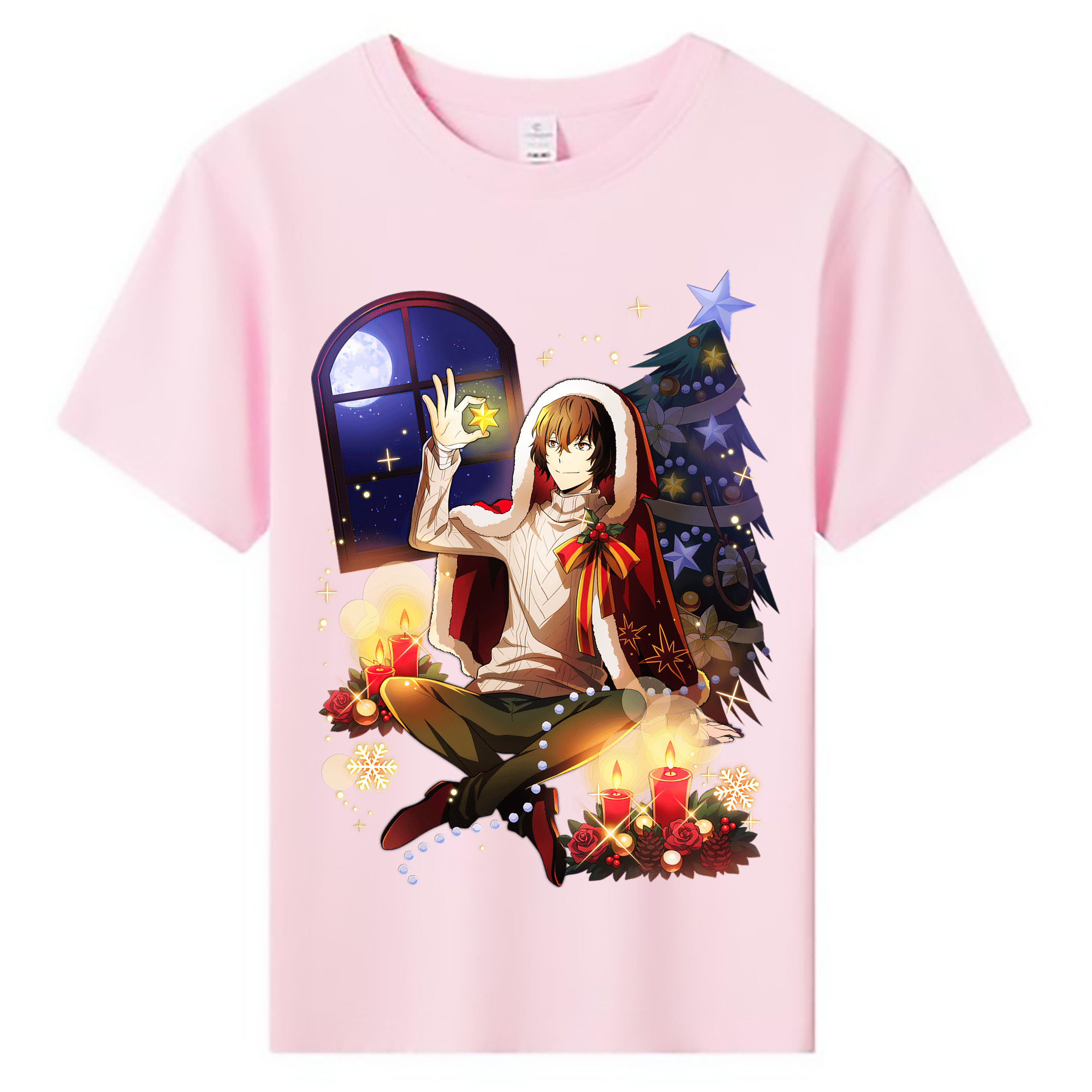 （画像用） 文豪ストレイドッグス Bungo Stray Dogs 綿100％キッズTシャツ（フロントプリント）