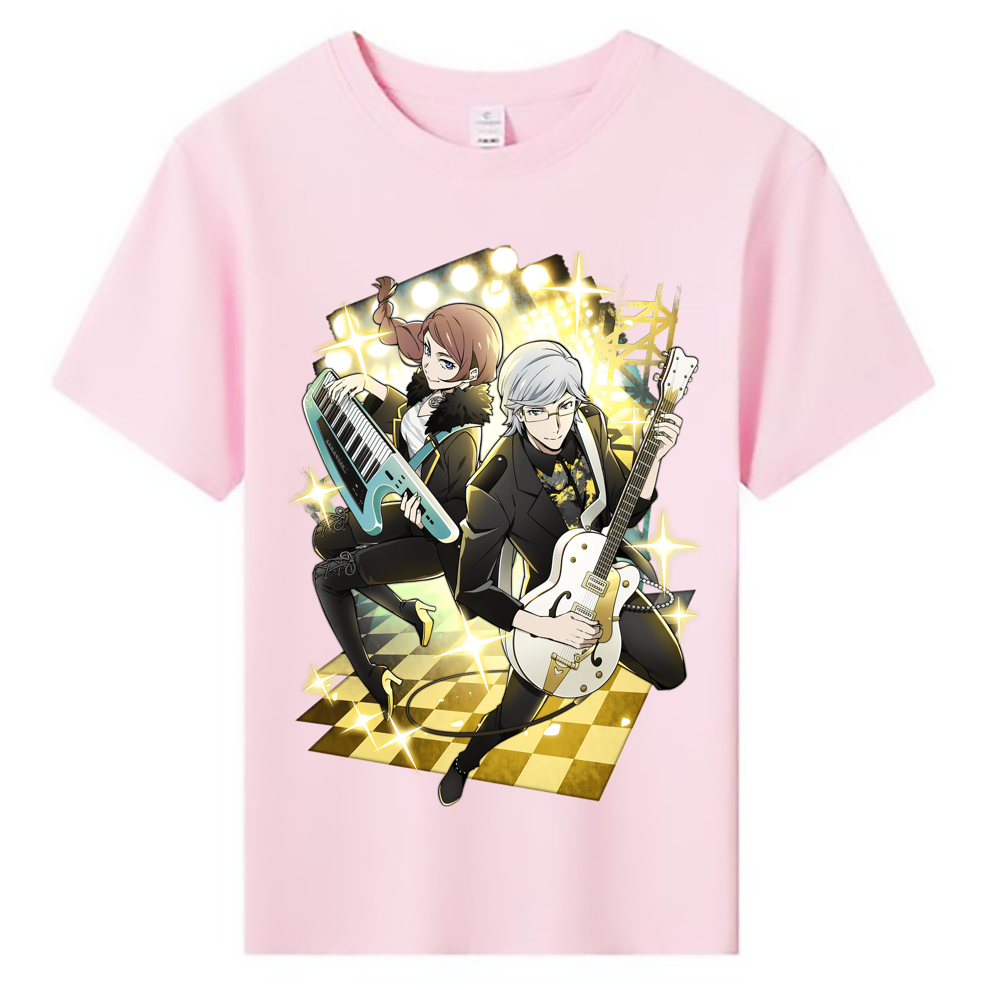 （画像用） 文豪ストレイドッグス Bungo Stray Dogs 綿100％キッズTシャツ（フロントプリント）
