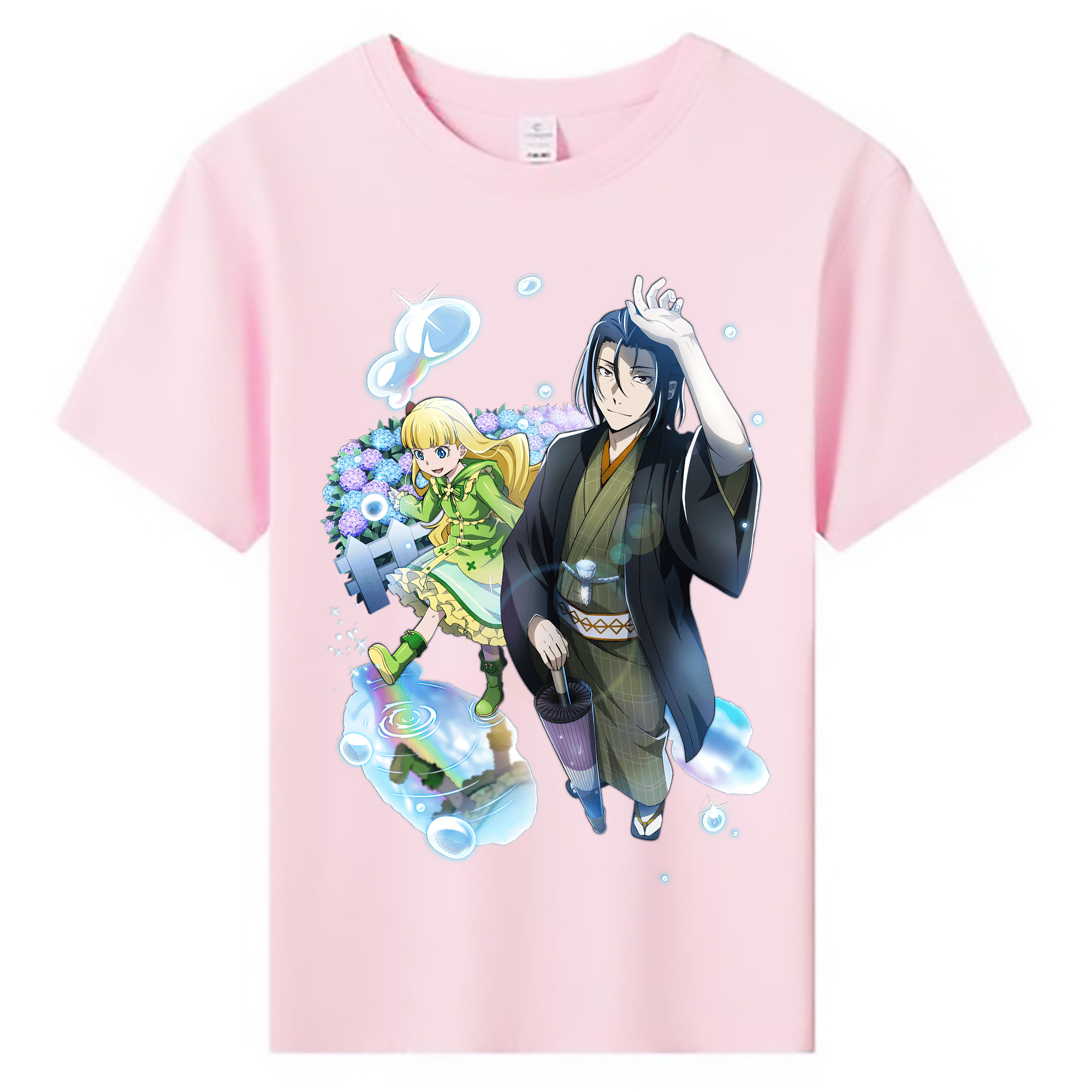 （画像用） 文豪ストレイドッグス Bungo Stray Dogs 綿100％キッズTシャツ（フロントプリント）