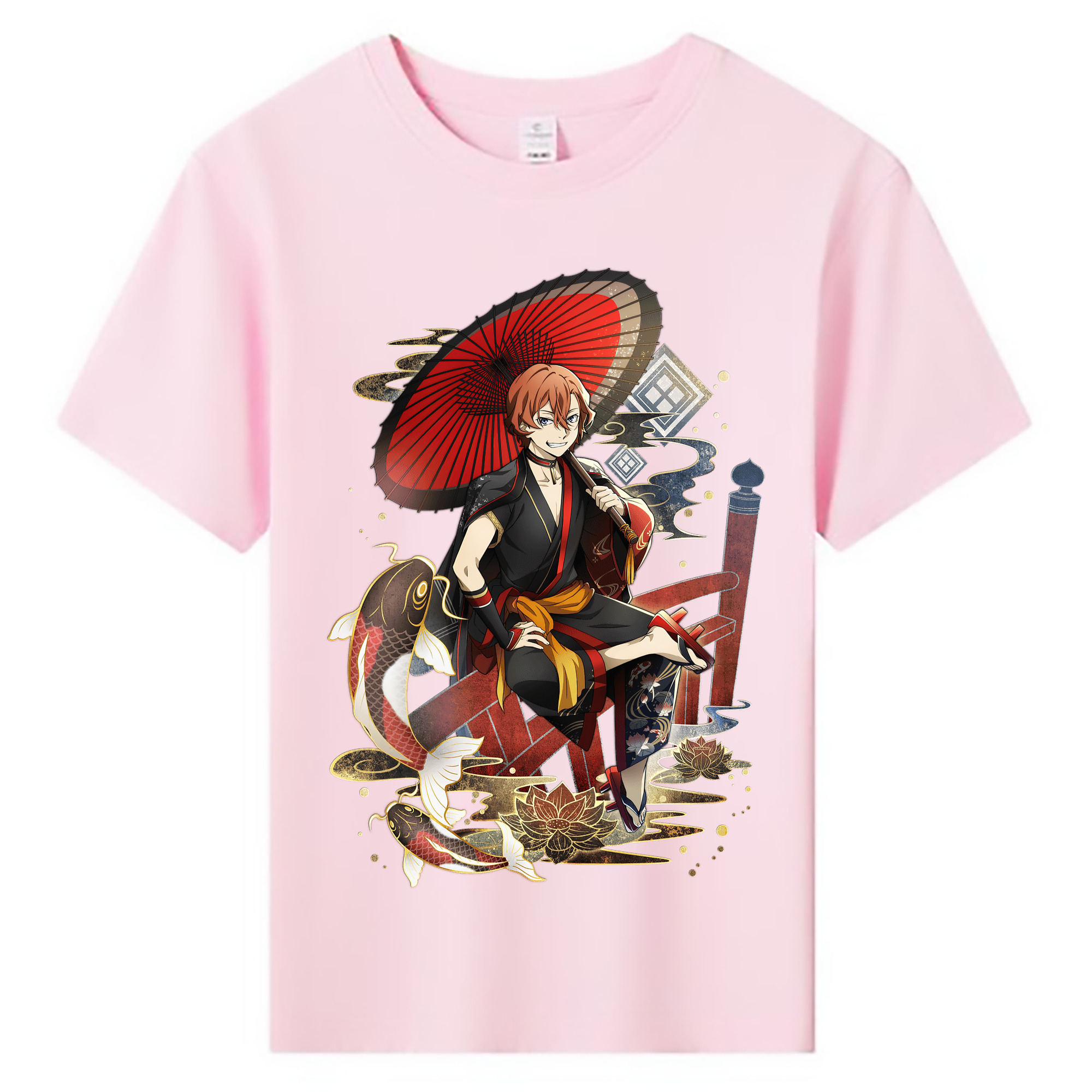 （画像用） 文豪ストレイドッグス Bungo Stray Dogs 綿100％キッズTシャツ（フロントプリント）