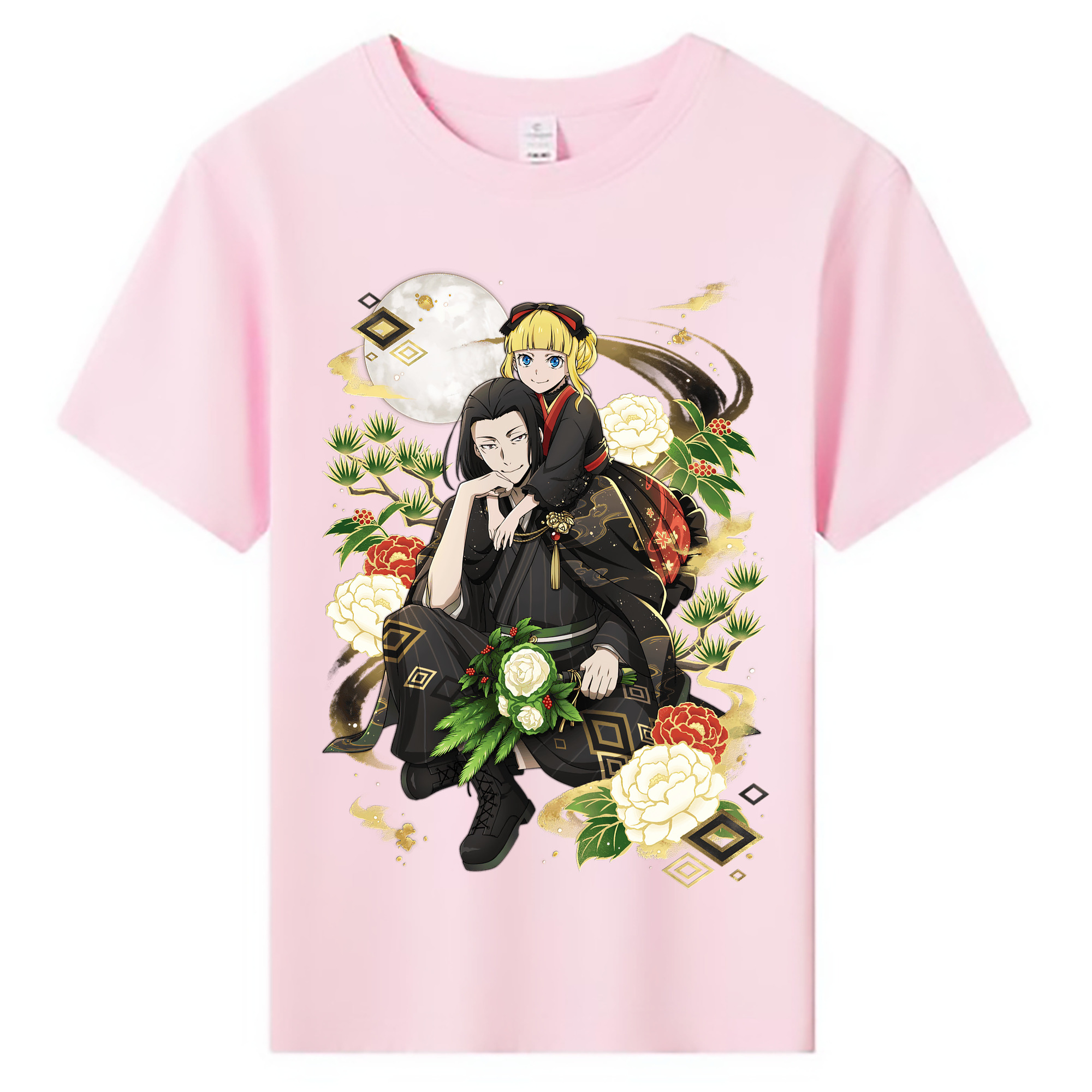 （画像用） 文豪ストレイドッグス Bungo Stray Dogs 綿100％キッズTシャツ（フロントプリント）