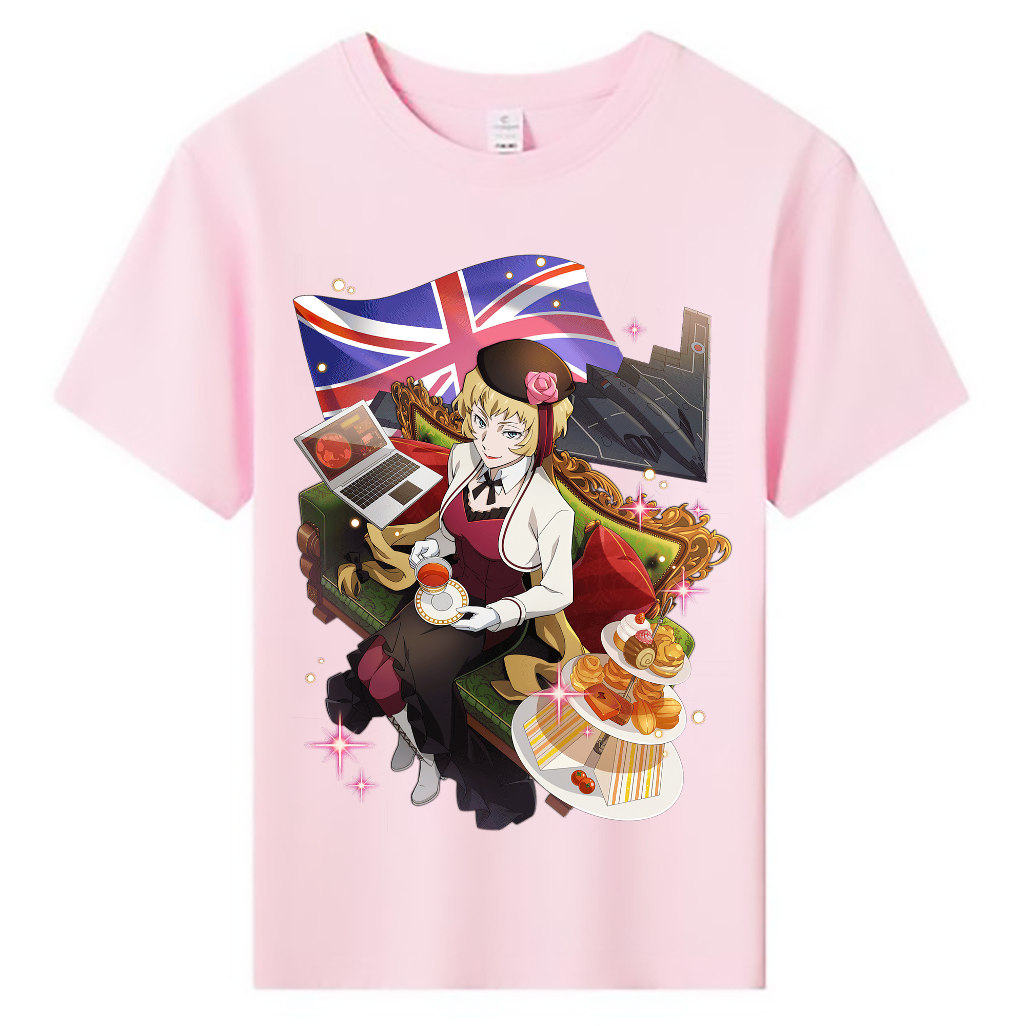 （画像用） 文豪ストレイドッグス Bungo Stray Dogs 綿100％キッズTシャツ（フロントプリント）