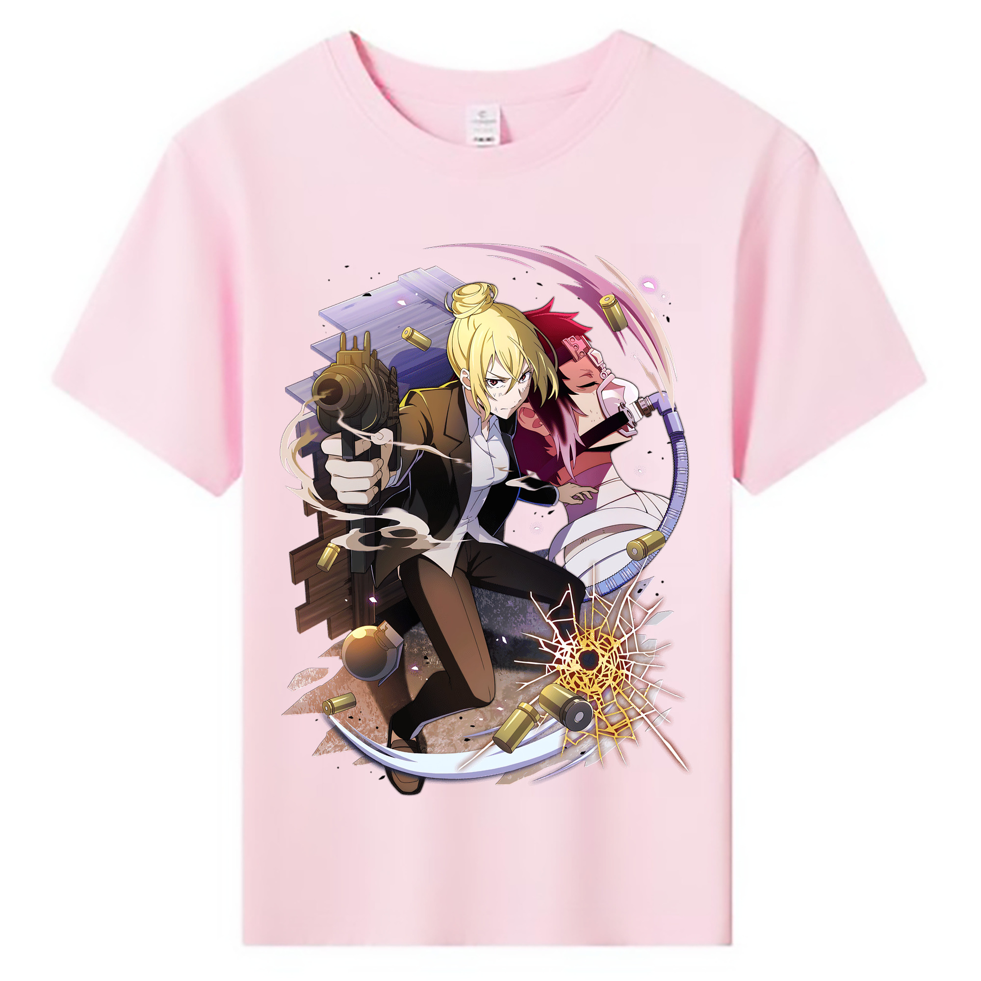 （画像用） 文豪ストレイドッグス Bungo Stray Dogs 綿100％キッズTシャツ（フロントプリント）