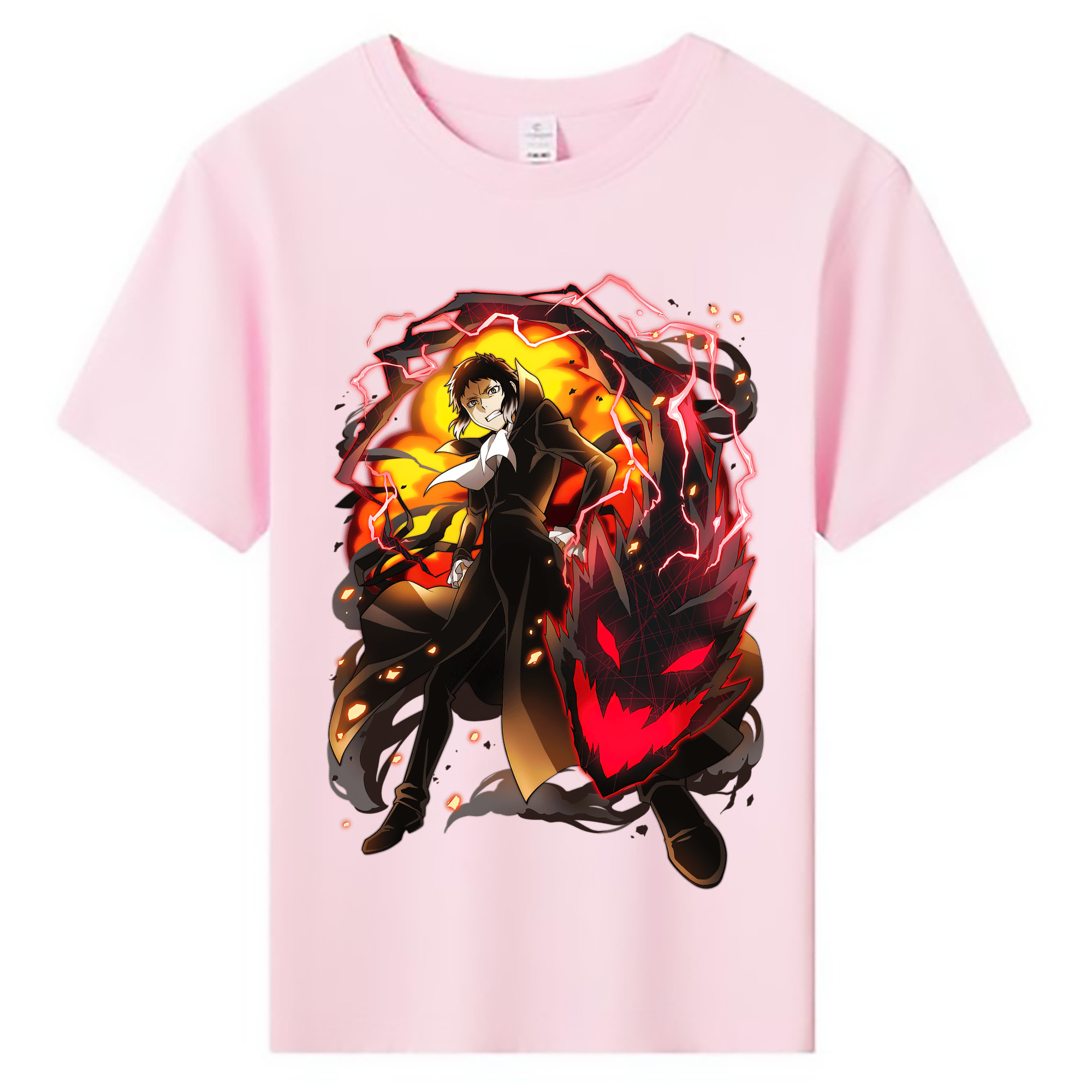 （画像用） 文豪ストレイドッグス Bungo Stray Dogs 綿100％キッズTシャツ（フロントプリント）