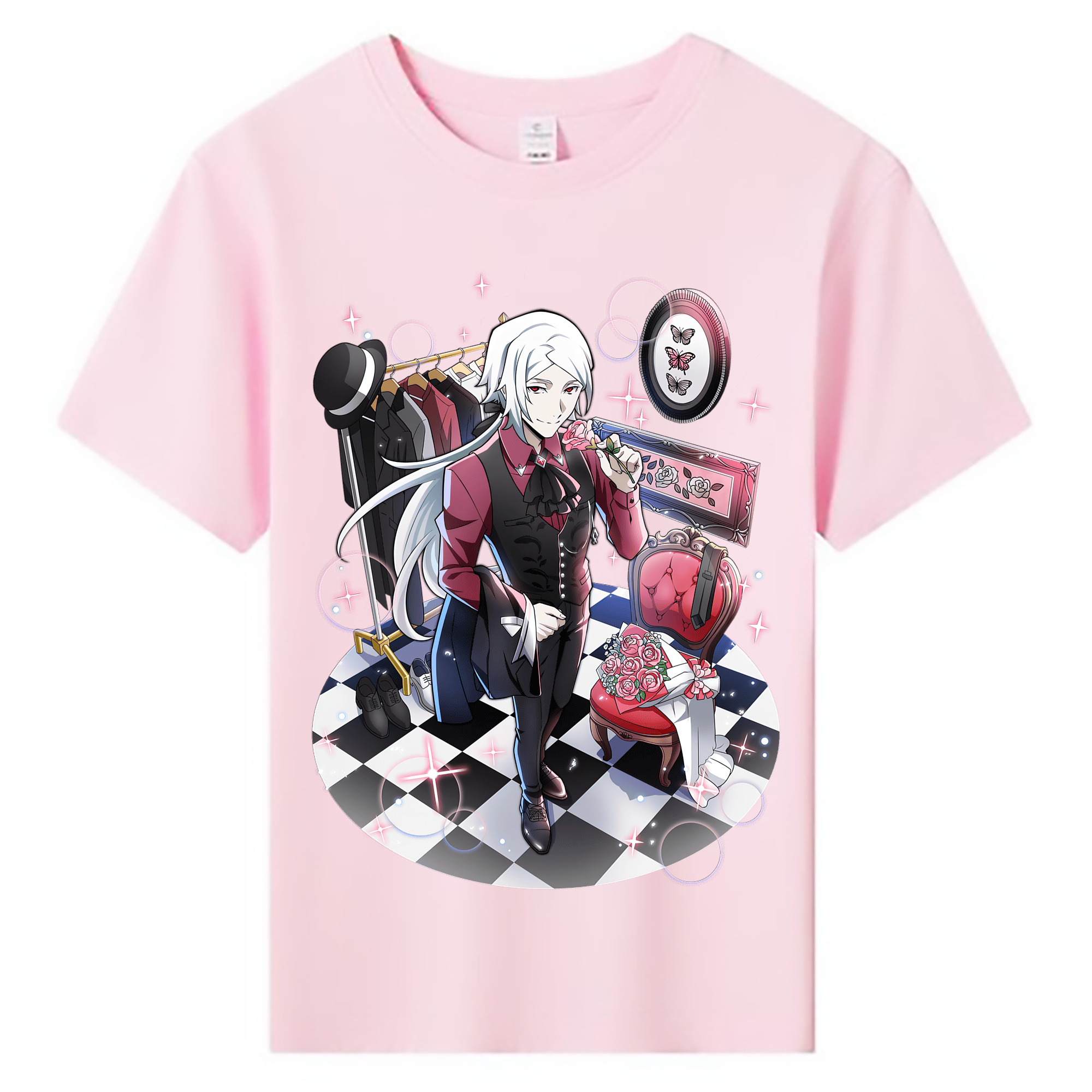 （画像用） 文豪ストレイドッグス Bungo Stray Dogs 綿100％キッズTシャツ（フロントプリント）
