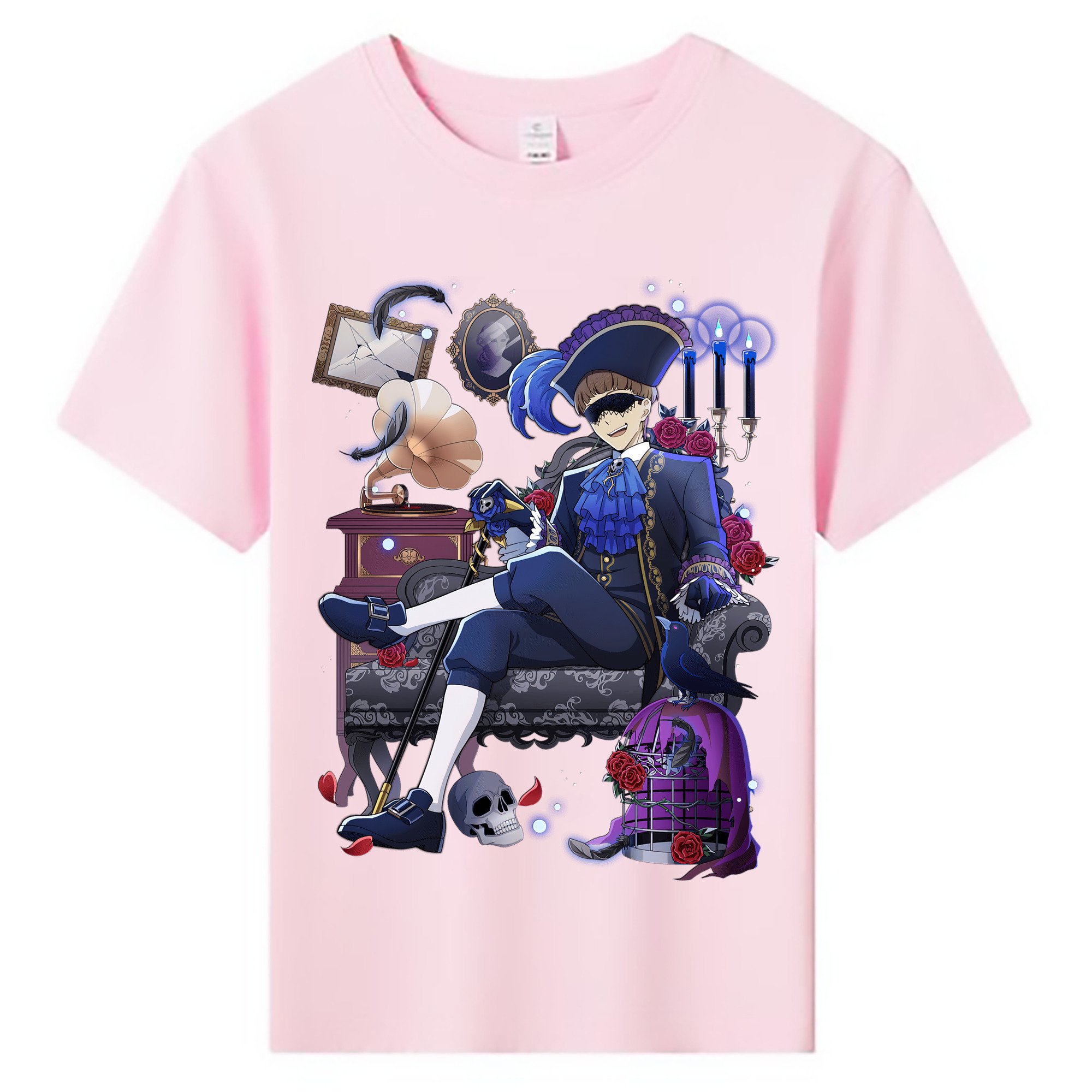 （画像用） 文豪ストレイドッグス Bungo Stray Dogs 綿100％キッズTシャツ（フロントプリント）
