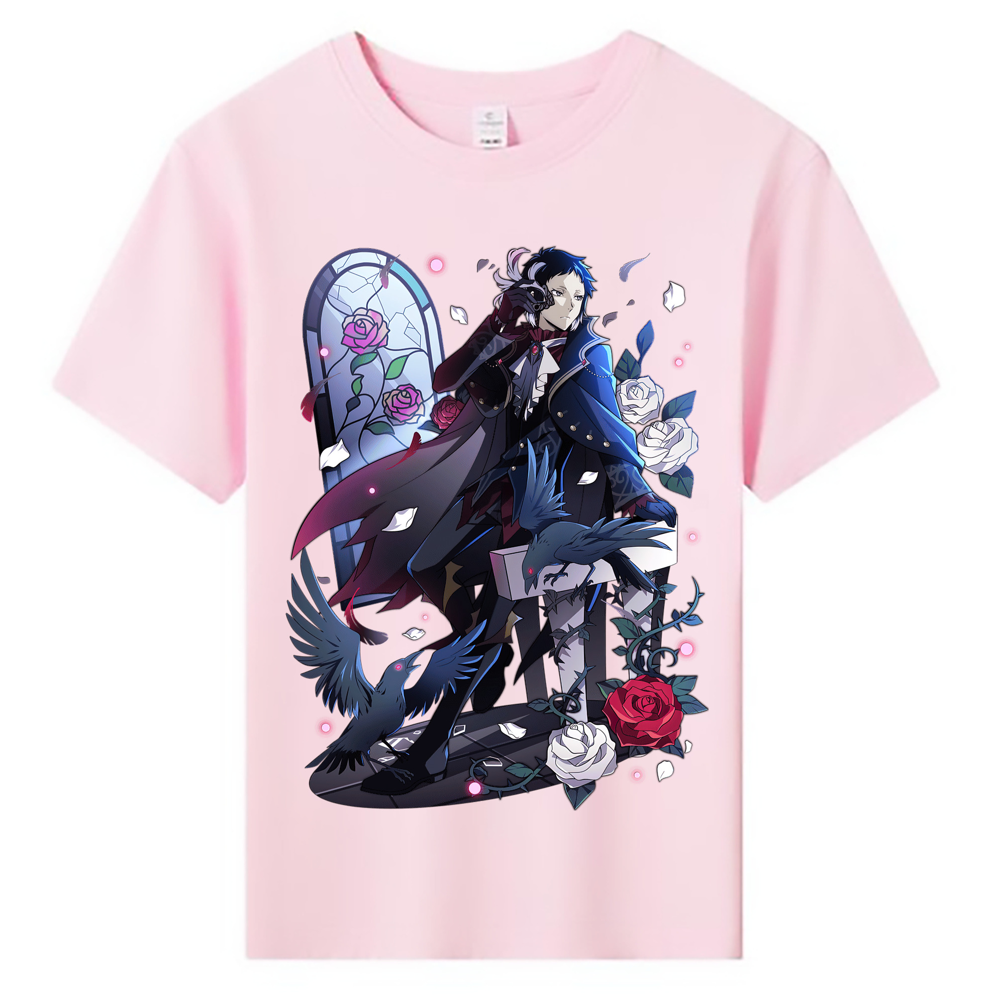 （画像用） 文豪ストレイドッグス Bungo Stray Dogs 綿100％キッズTシャツ（フロントプリント）