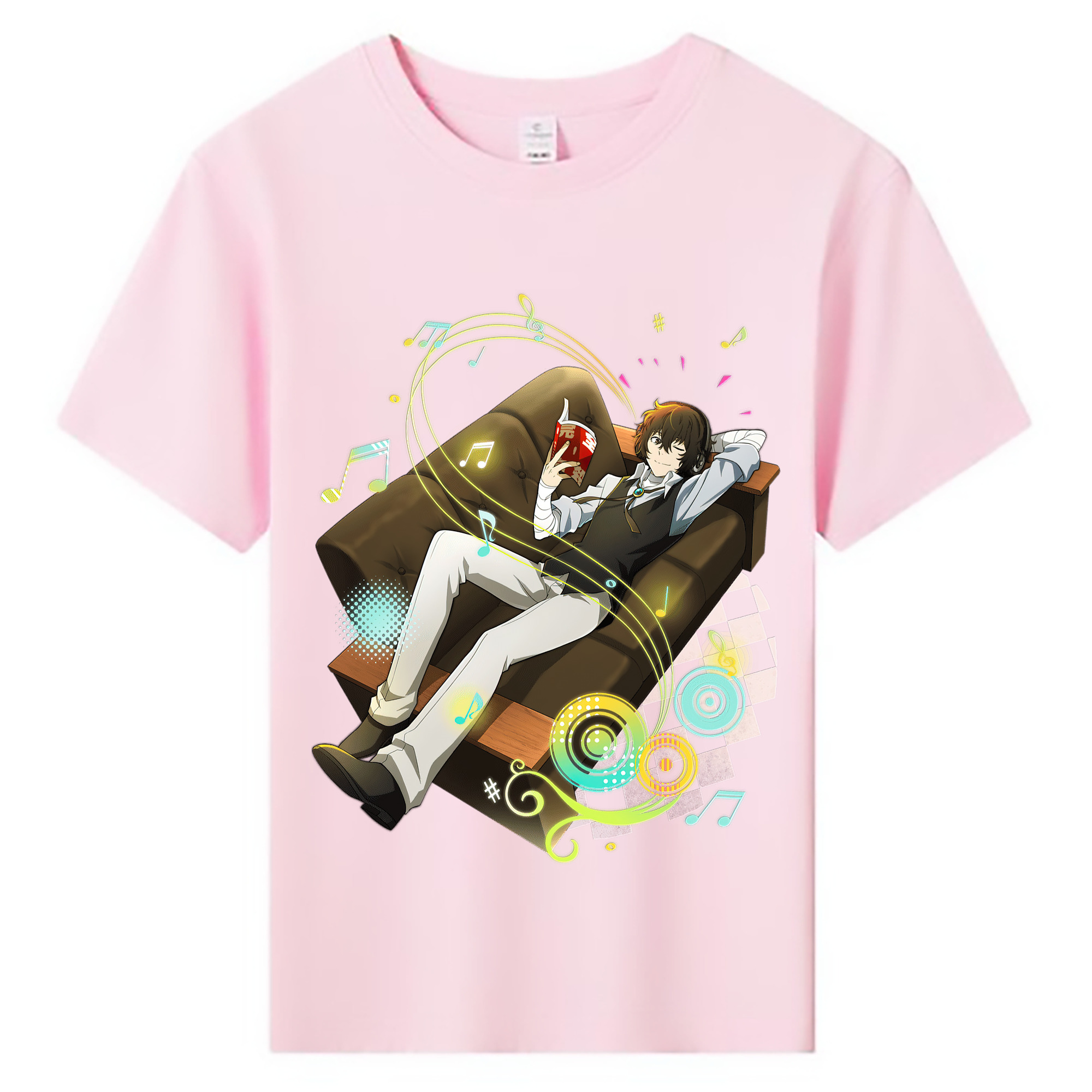 （画像用） 文豪ストレイドッグス Bungo Stray Dogs 綿100％キッズTシャツ（フロントプリント）