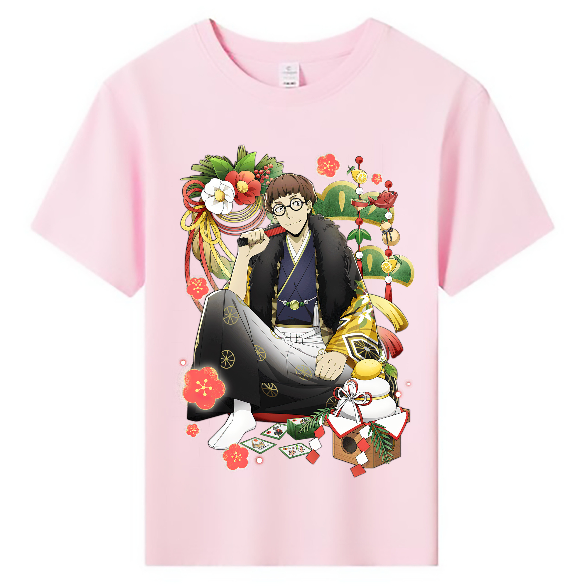 （画像用） 文豪ストレイドッグス Bungo Stray Dogs 綿100％キッズTシャツ（フロントプリント）