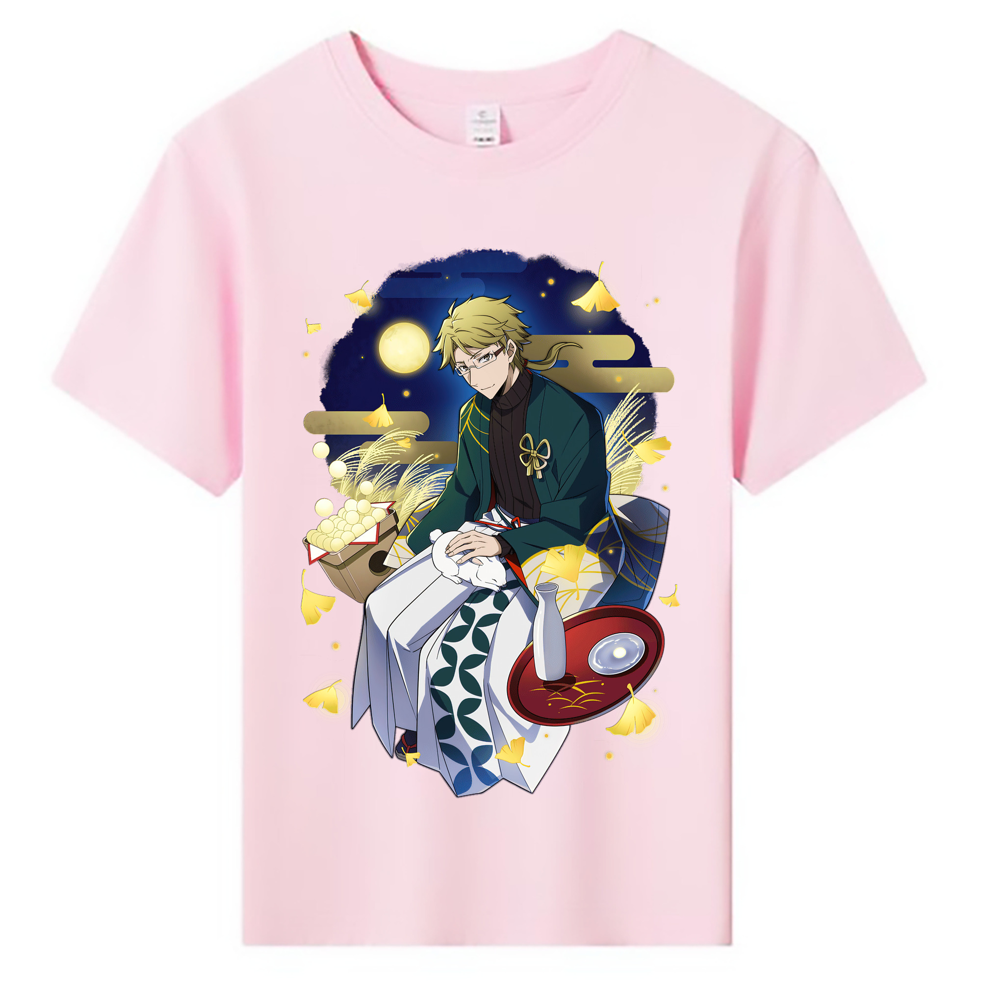 （画像用） 文豪ストレイドッグス Bungo Stray Dogs 綿100％キッズTシャツ（フロントプリント）