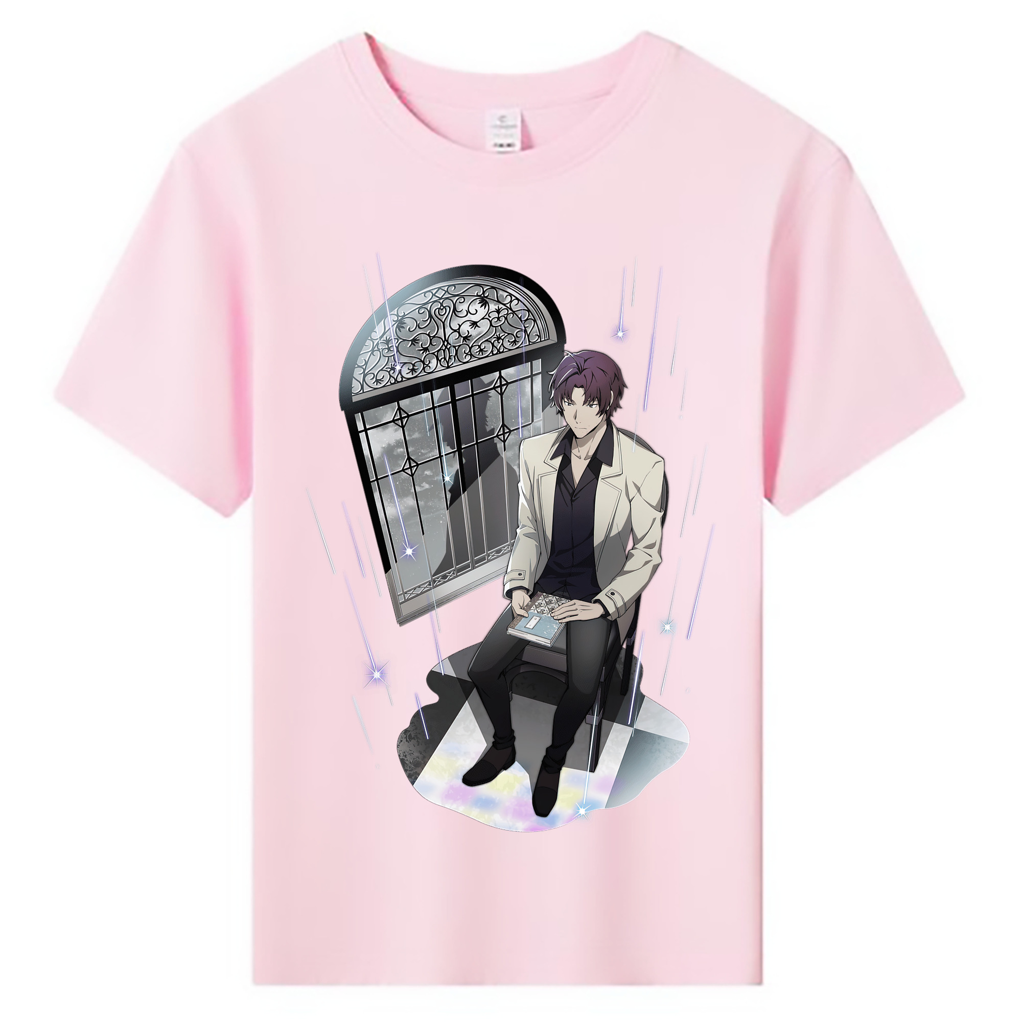 （画像用） 文豪ストレイドッグス Bungo Stray Dogs 綿100％キッズTシャツ（フロントプリント）