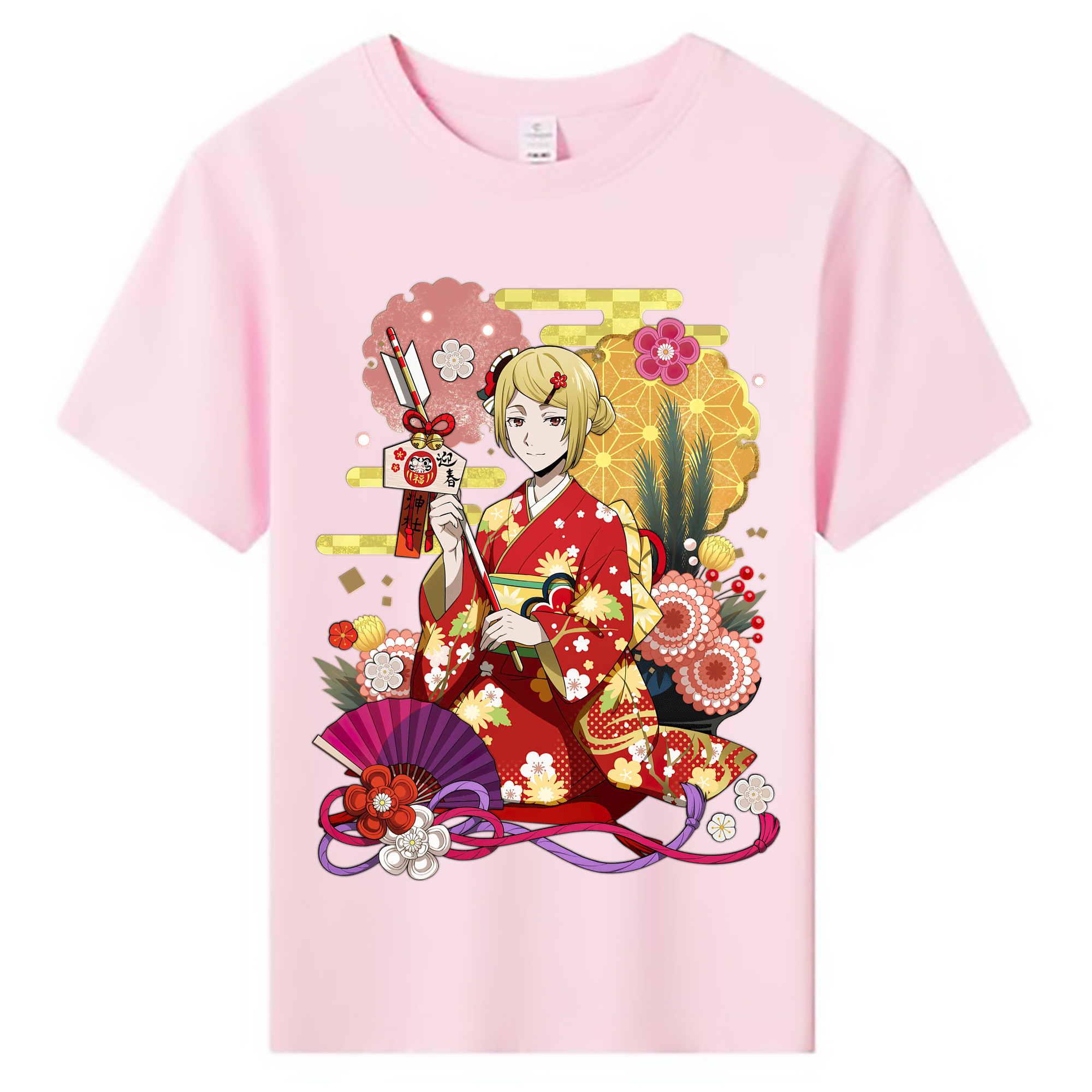 （画像用） 文豪ストレイドッグス Bungo Stray Dogs 綿100％キッズTシャツ（フロントプリント）