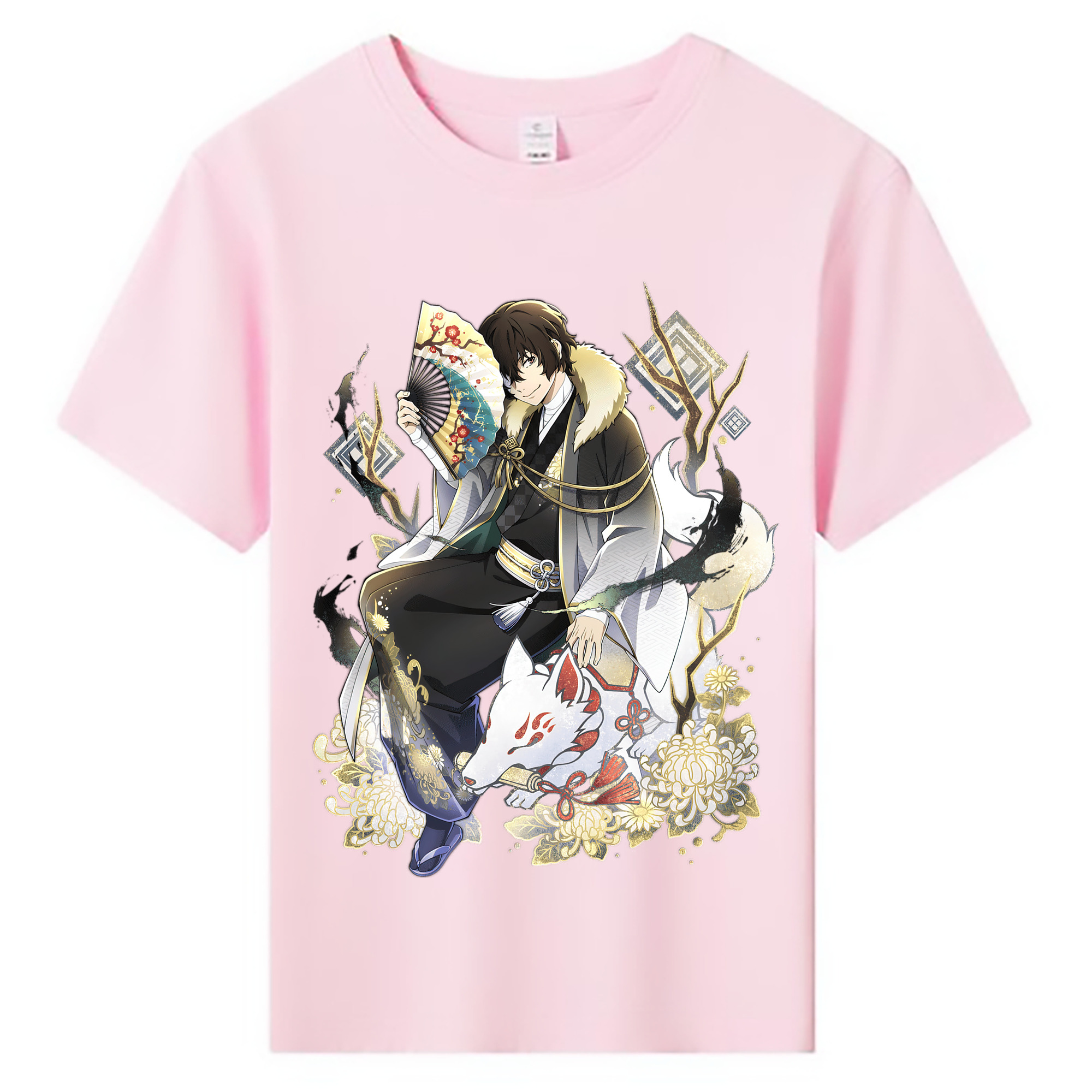 （画像用） 文豪ストレイドッグス Bungo Stray Dogs 綿100％キッズTシャツ（フロントプリント）