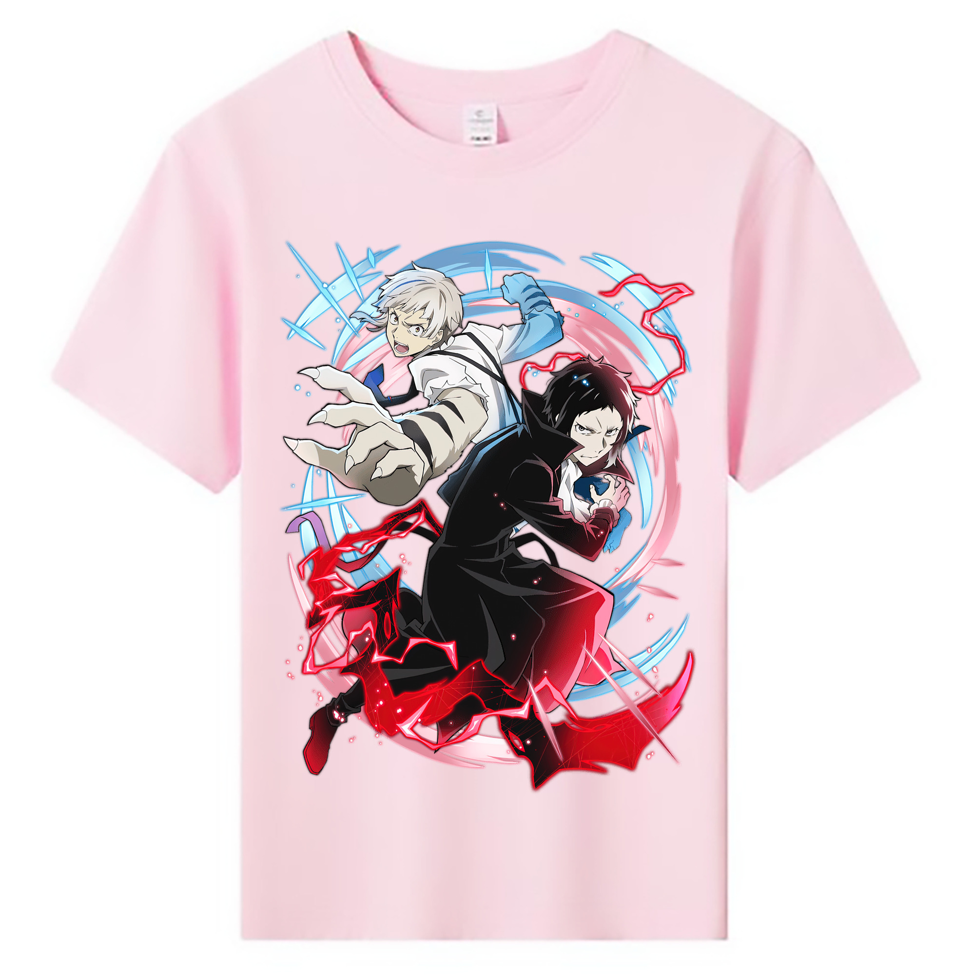 （画像用） 文豪ストレイドッグス Bungo Stray Dogs 綿100％キッズTシャツ（フロントプリント）
