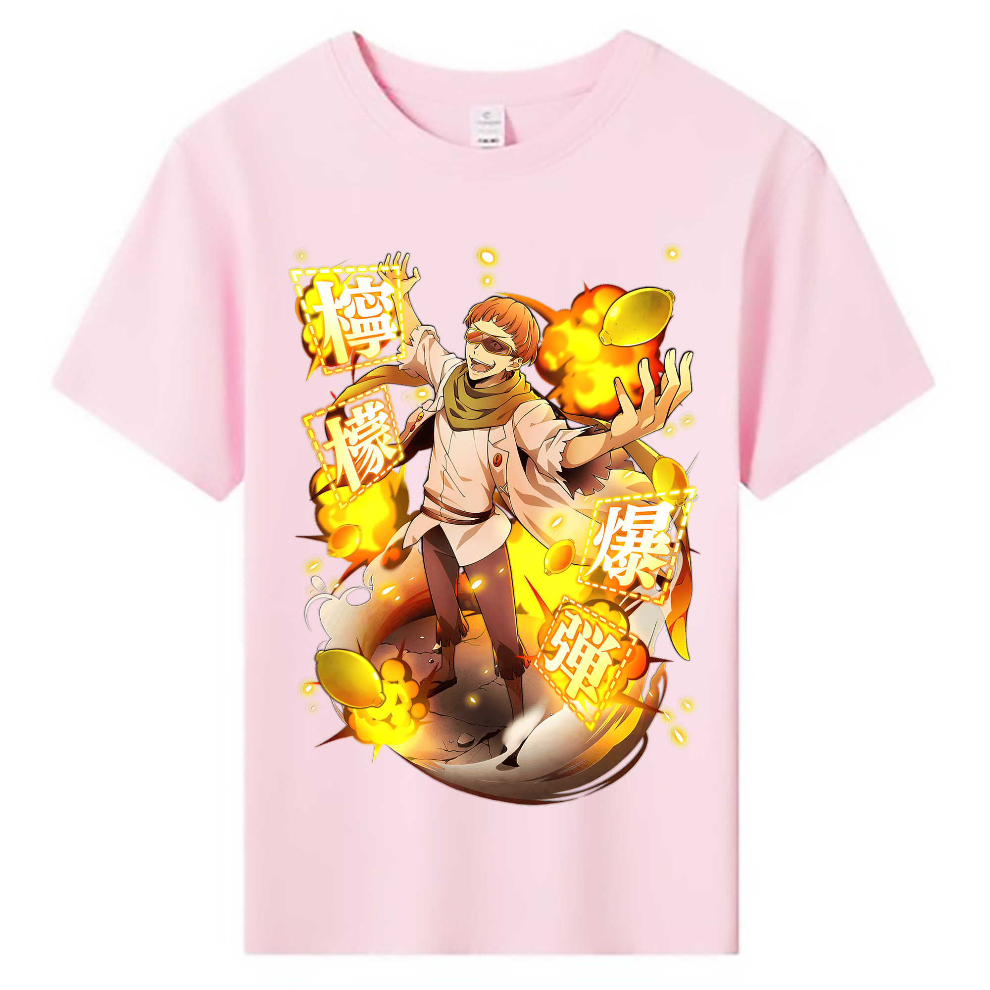 （画像用） 文豪ストレイドッグス Bungo Stray Dogs 綿100％キッズTシャツ（フロントプリント）