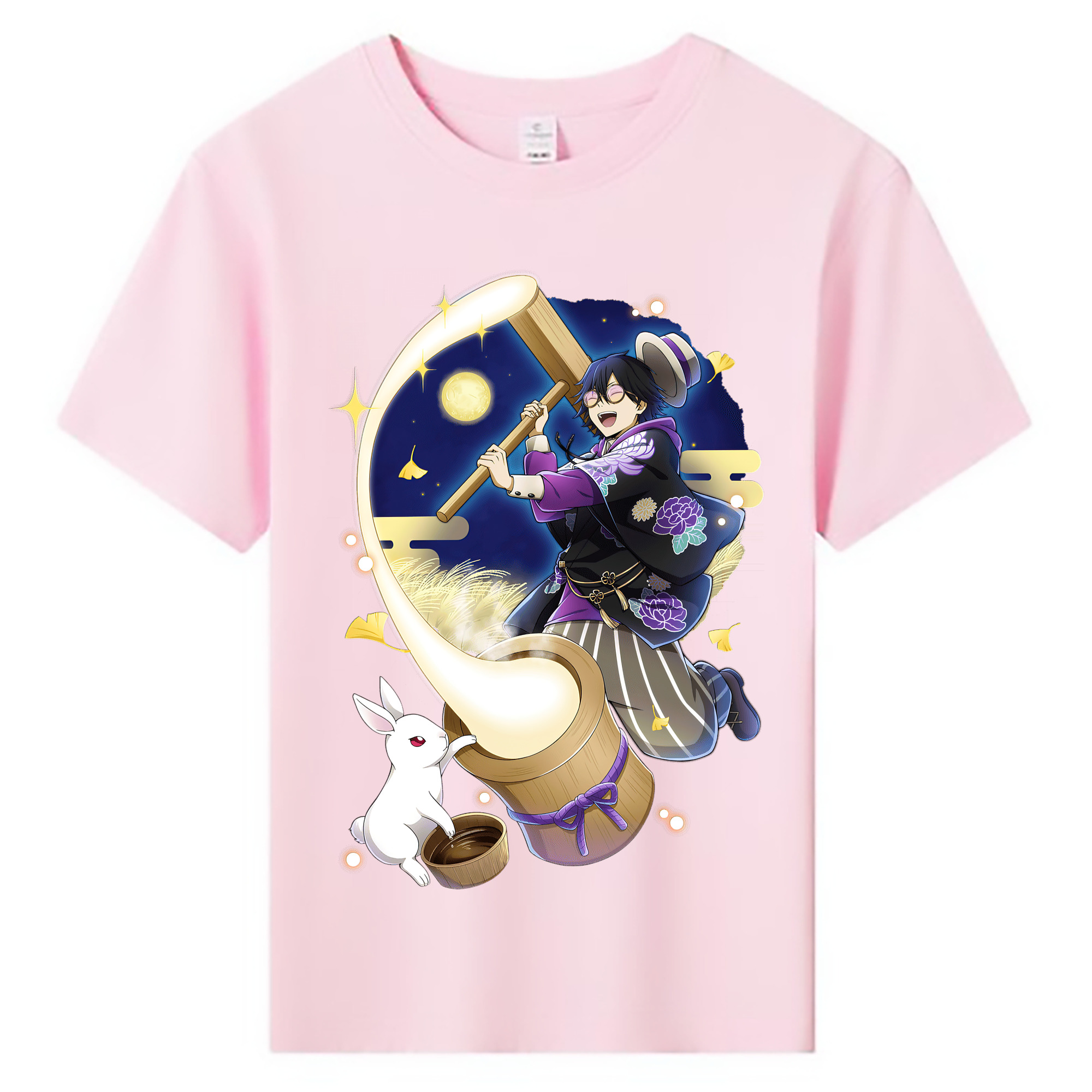 （画像用） 文豪ストレイドッグス Bungo Stray Dogs 綿100％キッズTシャツ（フロントプリント）