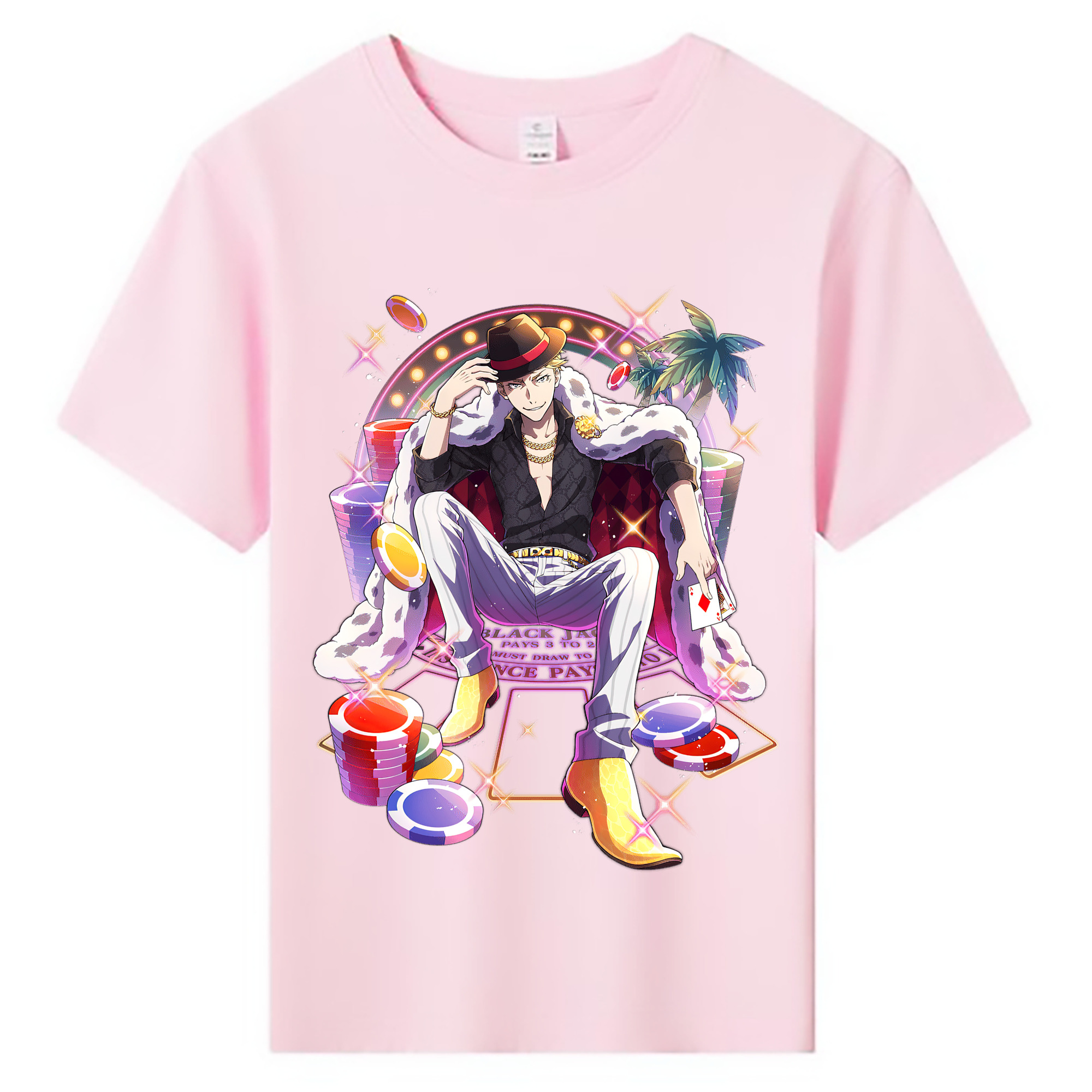 文豪ストレイドッグス Bungo Stray Dogs 綿100％キッズTシャツ（フロントプリント）